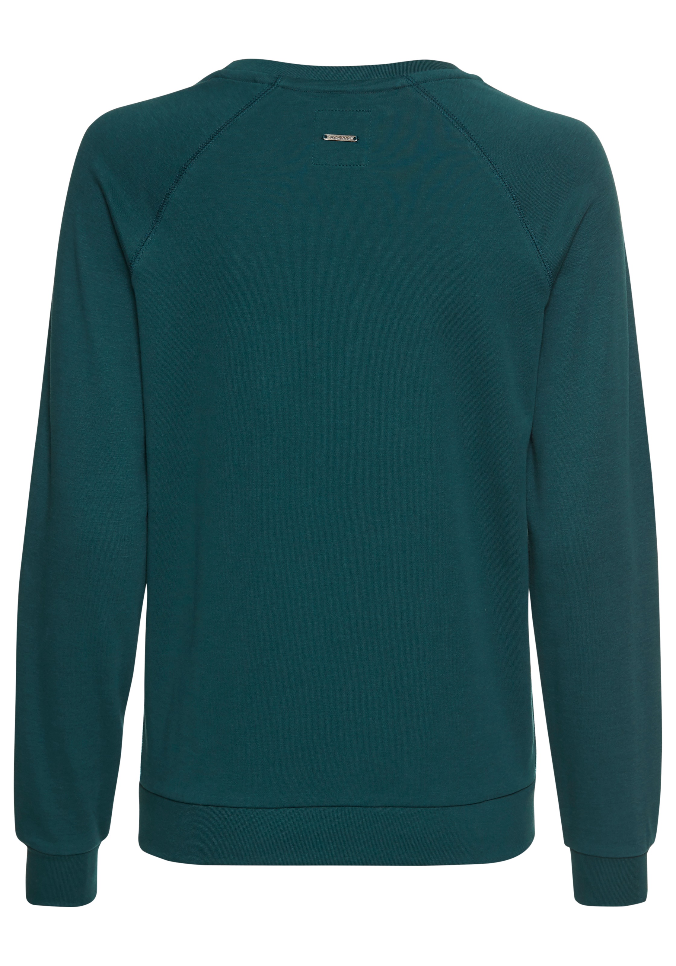 KangaROOS Sweatshirt, Langarm, figurumspielender Schnitt, mit Print, Rundhalsausschnitt