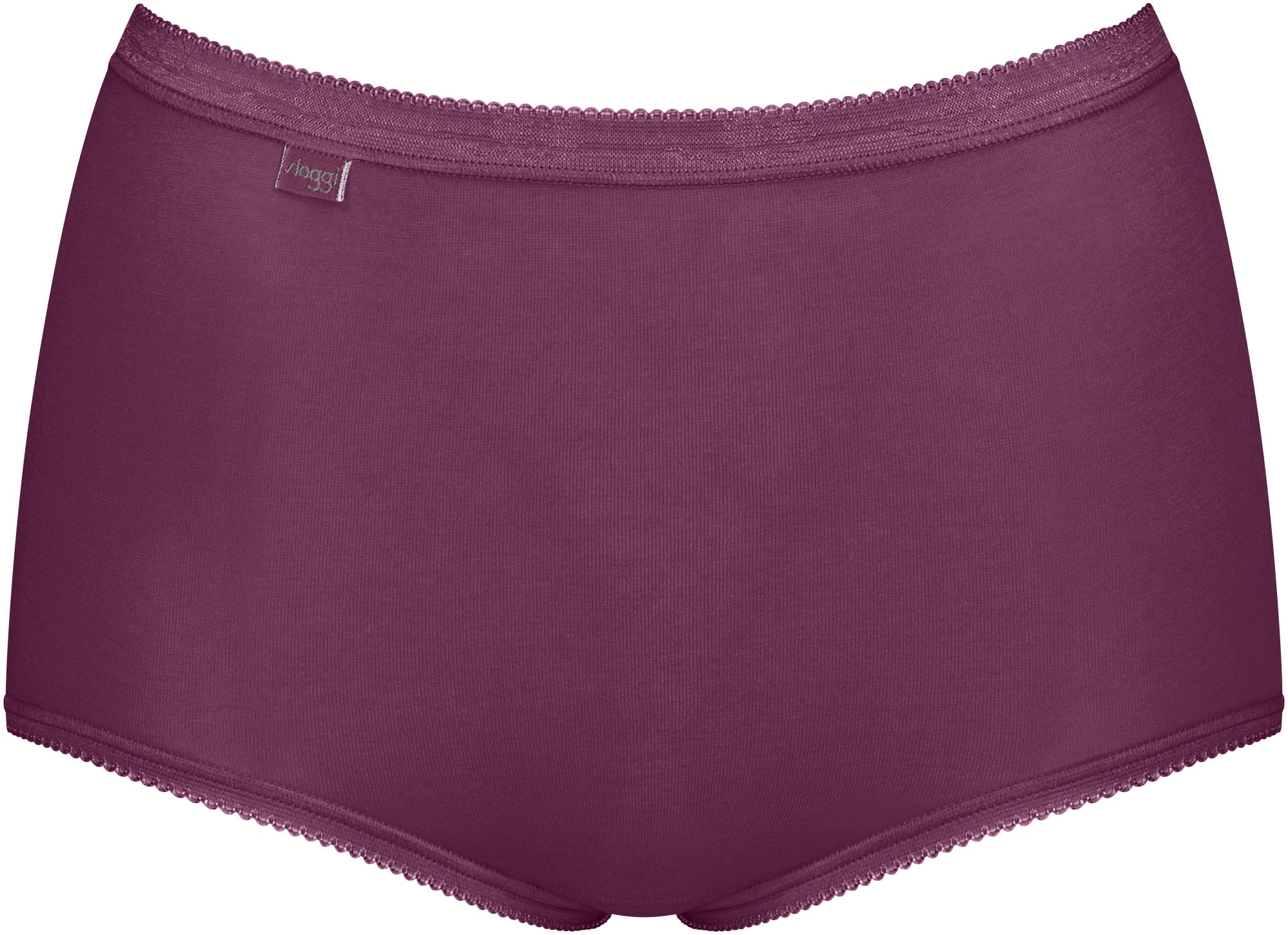 sloggi Maxislip »Basic+«, (4er Pack), Baumwollmischung, weiche Nähte, hohe Taille, elastisch