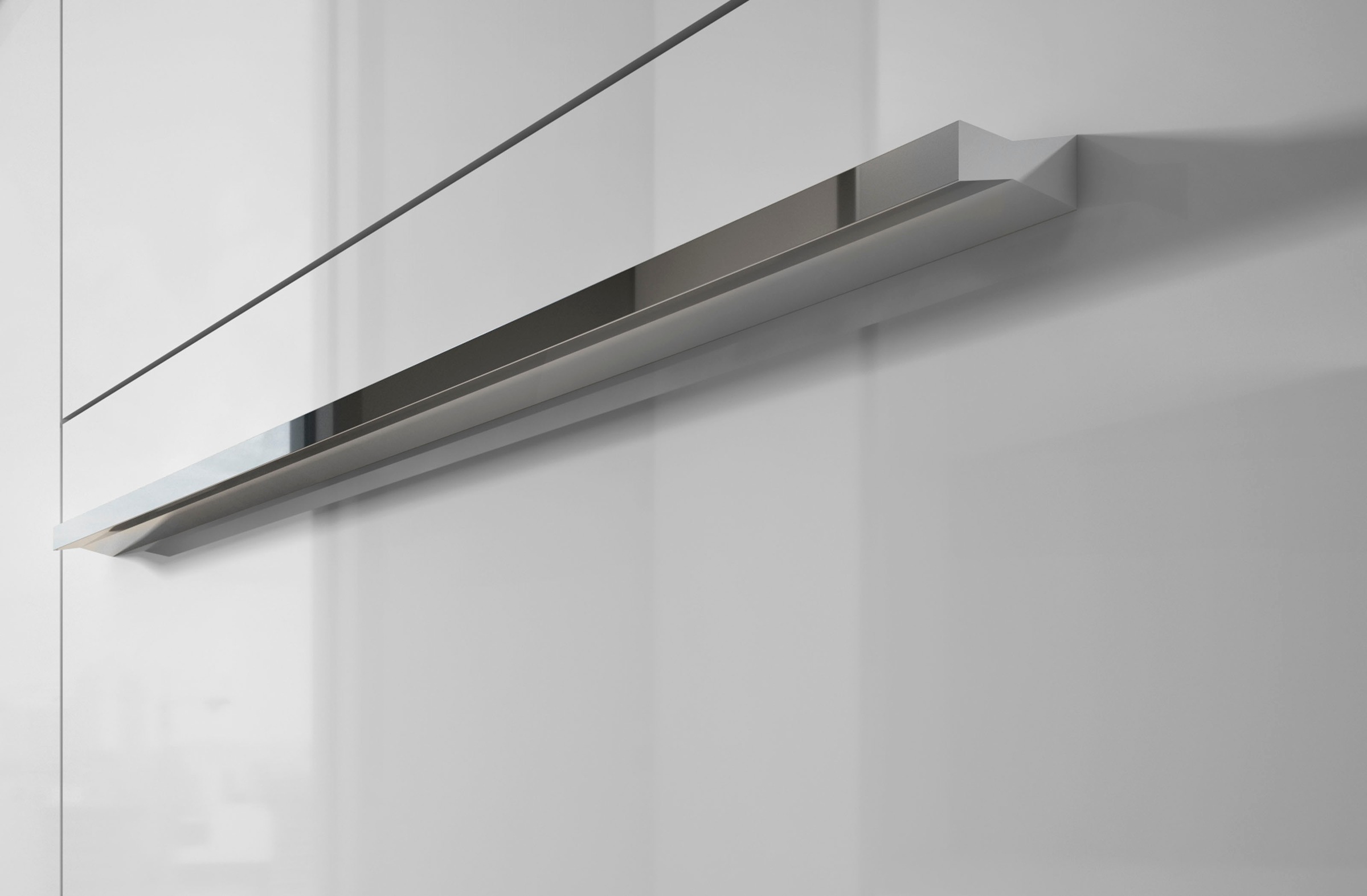 Places of Style Kleiderschrank »Piano, inklusive Rahmen und Beleuchtung, soft-close-Funktion«, (viele Breiten zur Auswahl, 226cm hoch), beige oder weiß, UV lackiert, Hochglanzfronten, FSC-zertifiziert