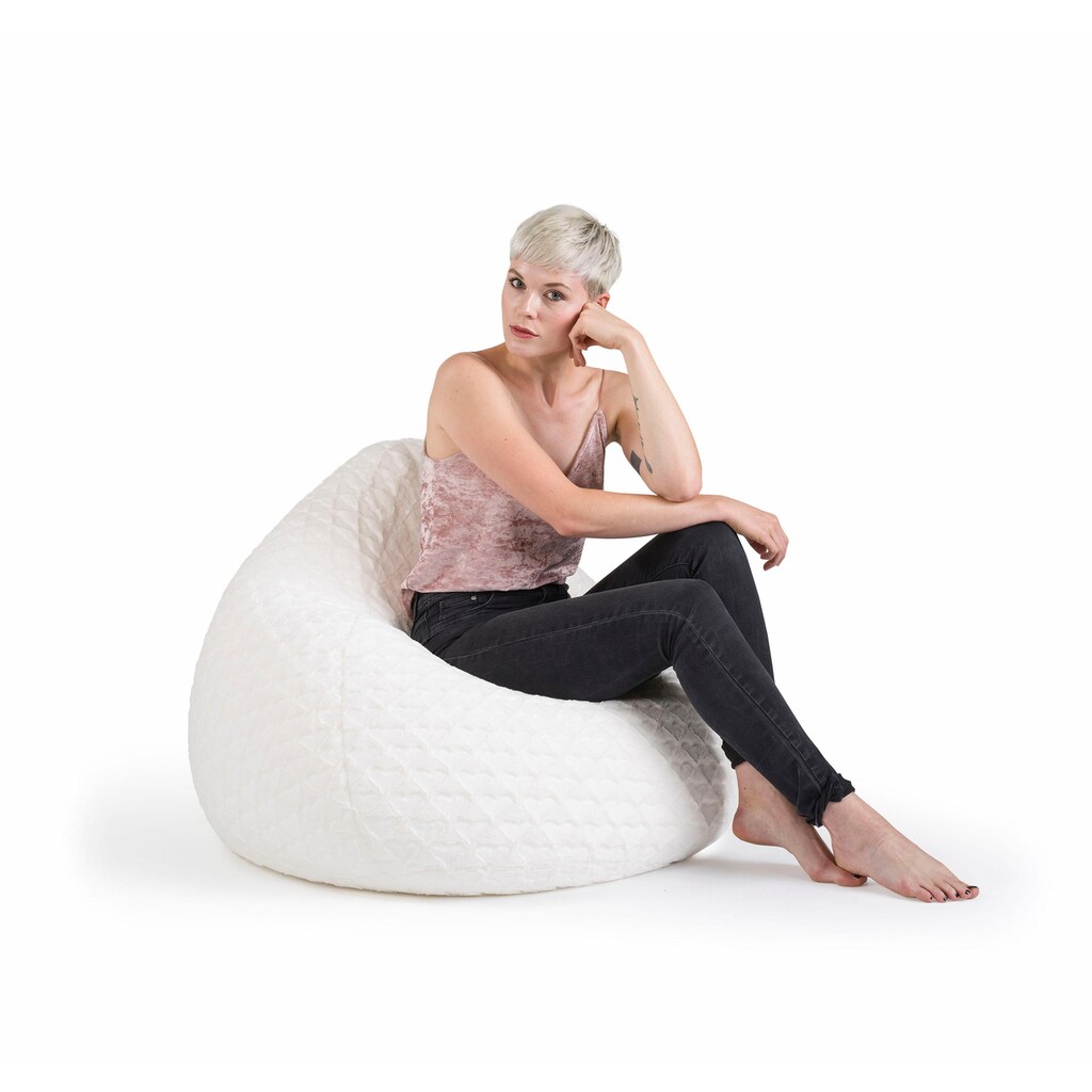 Sitting Point Sitzsack »Sitzsack FLUFFY HEARTS XL«