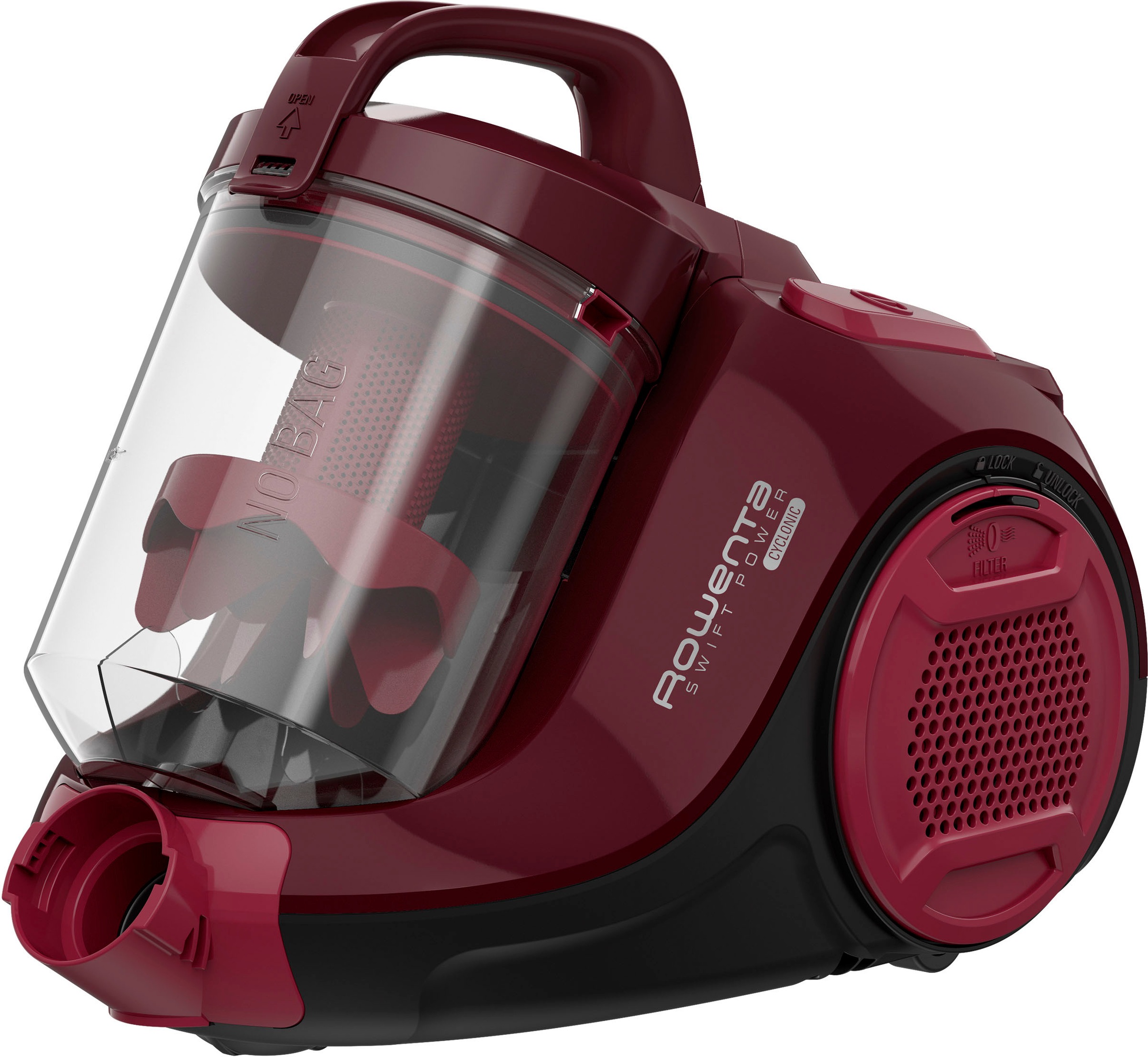 Rowenta Bodenstaubsauger »RO2933 Swift Power Cyclonic«, 750 W, beutellos, R günstig online kaufen