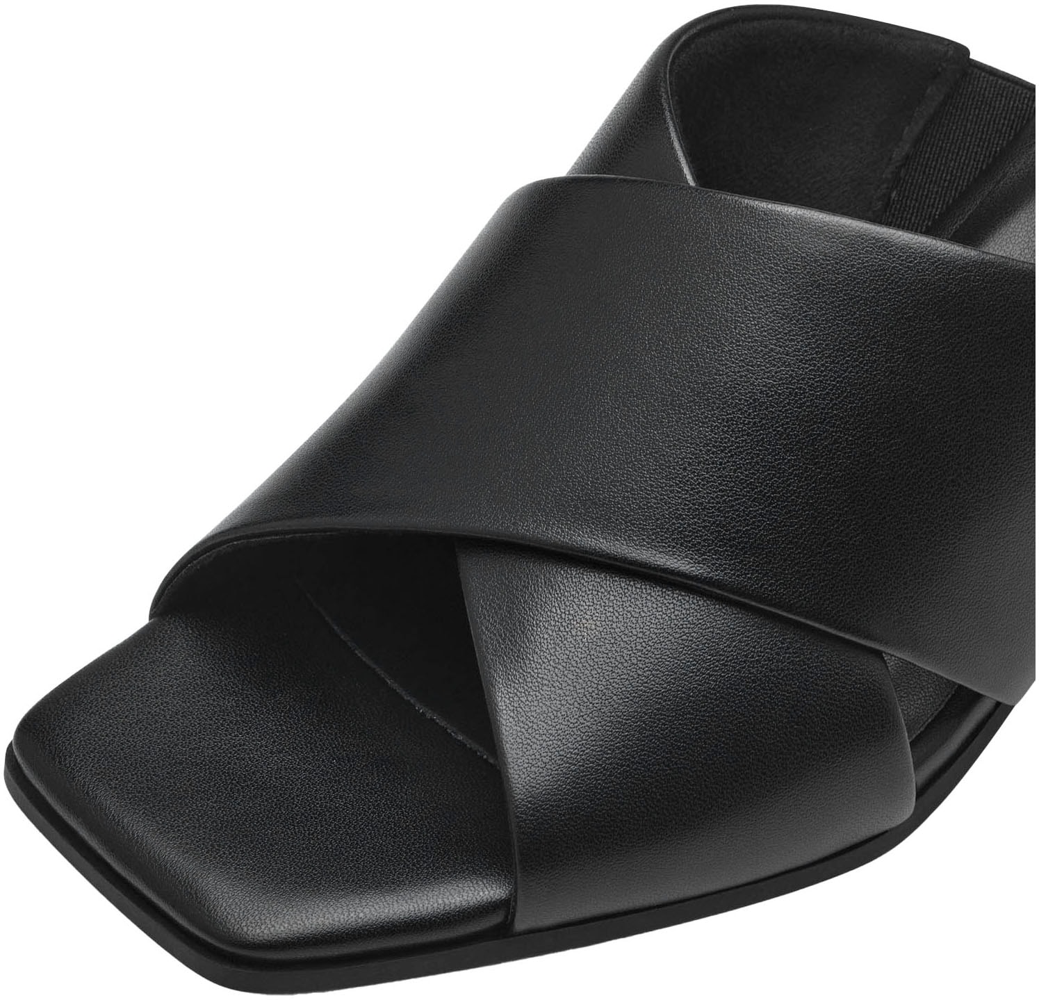 MARCO TOZZI Pantolette  , Blockabsatz, Sommerschuh, Schlappen mit gekreuzter Bandage