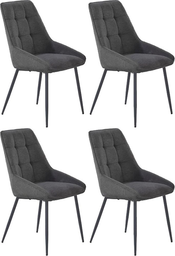 Jockenhöfer Gruppe Esszimmerstuhl »ROGER« (Set) 4 Stk.4-Fuss Stuhl, Webstof günstig online kaufen