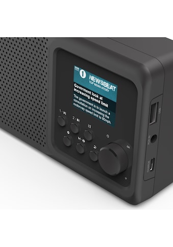 Digitalradio (DAB+) »Digitalradio klein (Bluetooth, DAB+, CD, USB, MP3, AUX, tragbar,...