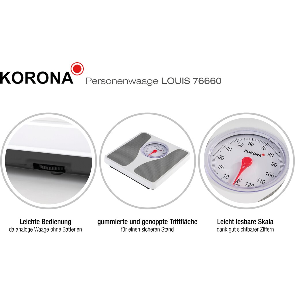 KORONA Personenwaage »76660 Louis«