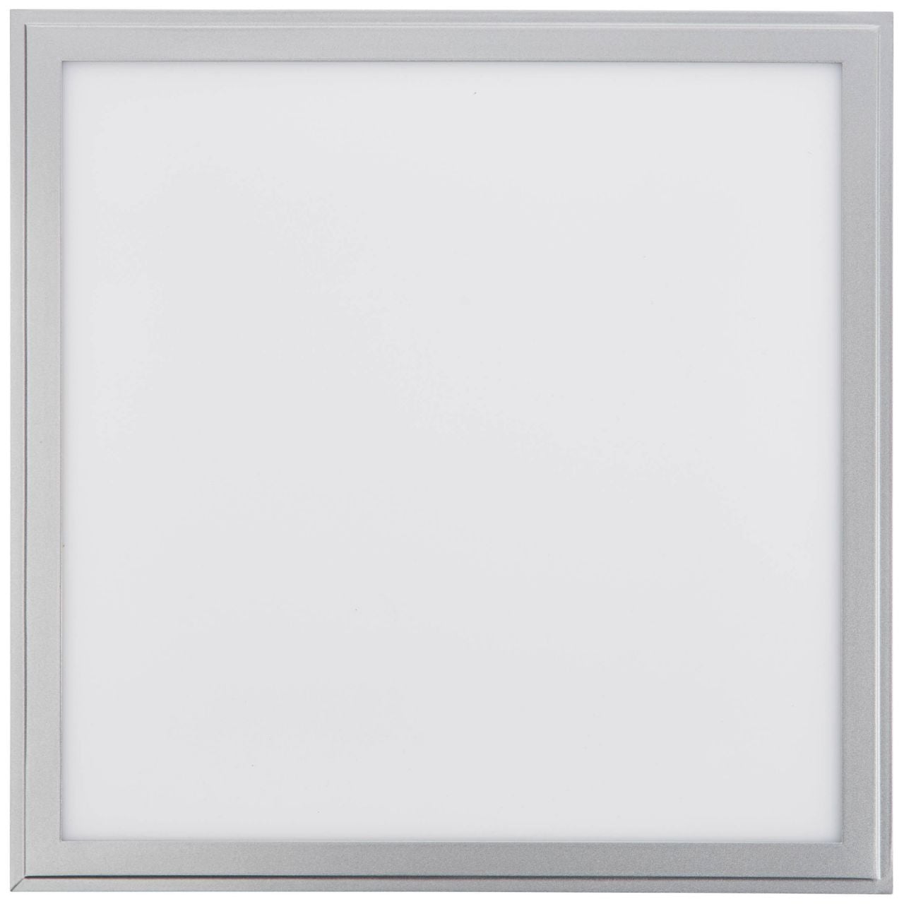 Brilliant LED Panel »Alissa«, 1 flammig, Leuchtmittel LED-Modul | LED fest integriert, LED Deckenaufbau-Paneel 40x40cm silber/weiß