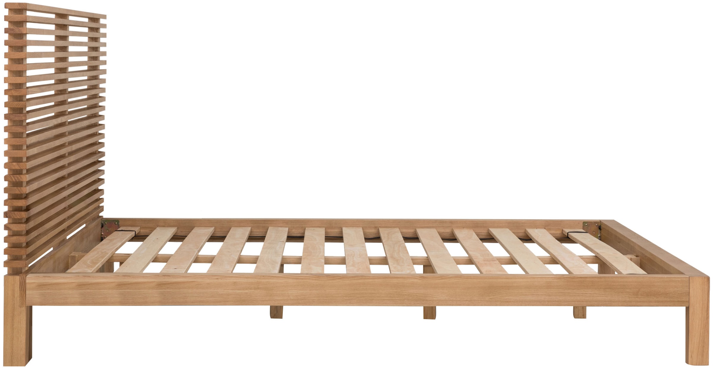 andas Nachttisch »Tanner Nachttisch aus Eschenholz mit zwei Schubladen« 1 Stk. tlg.