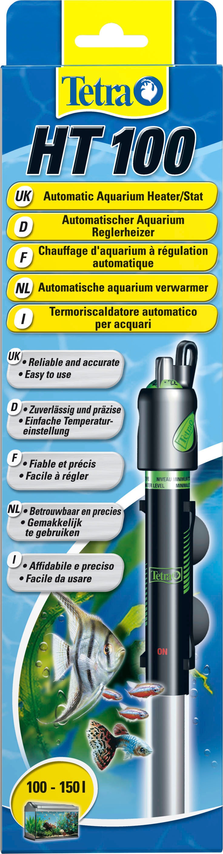 Tetra Regelheizer »HT 100«, fü Aquariengröße von 100-150 l