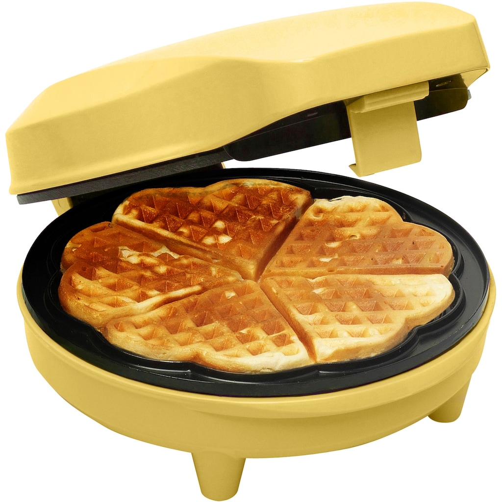 bestron Waffeleisen »ASW217V für klassische Herzwaffeln«, 700 W