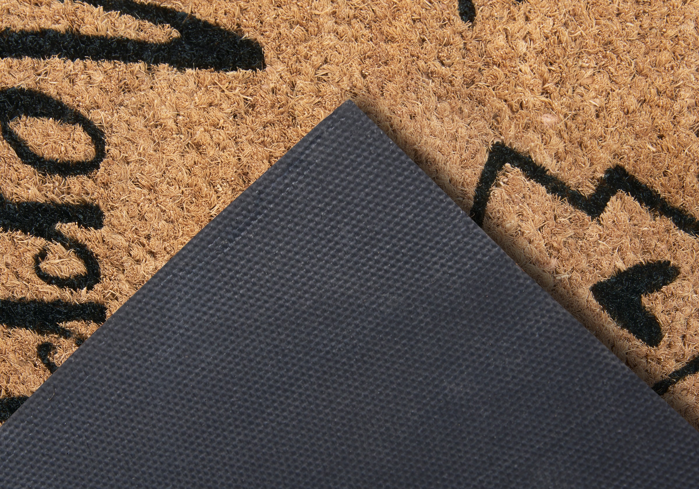 HANSE Home Fußmatte »Mix Mats Kokos Christmas Trees, Türmatte«, rechteckig, 15 mm Höhe, Weihnachten, Schmutzfangmatte, Outdoor, Rutschfest, Innen, Kokosmatte