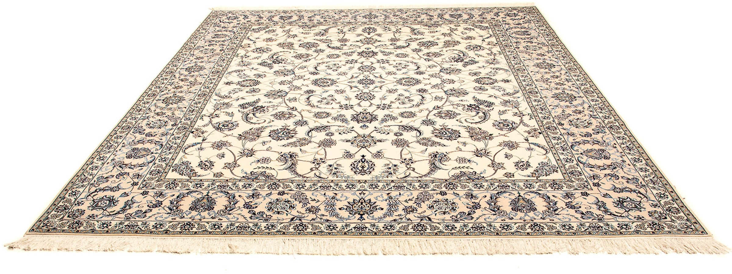 morgenland Orientteppich »Perser - Nain - Premium - 313 x 260 cm - beige«, günstig online kaufen