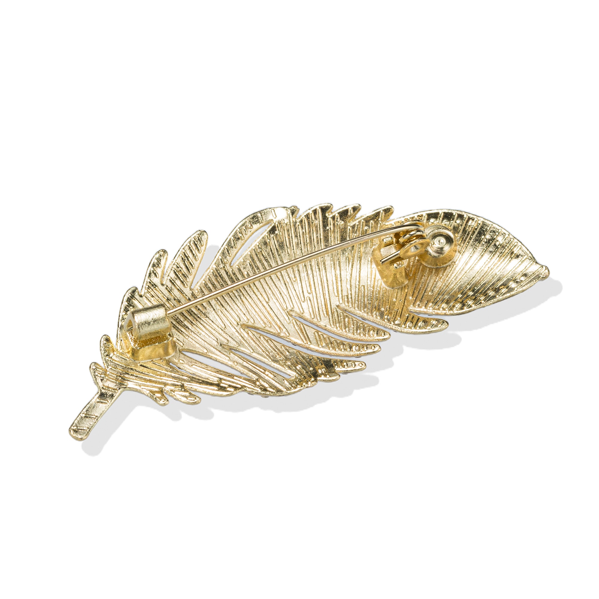 Aniston JEWELRY & WATCHES Brosche »Schmuck Geschenk Kupfer Ansteckschmuck Feder« ()