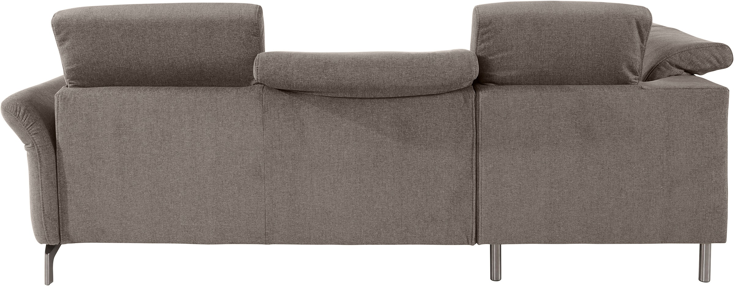 INOSIGN Ecksofa »Fresh L-Form«, Federkern, wahlweise Kopfteilverstellung und motorischer Vorziehsitz