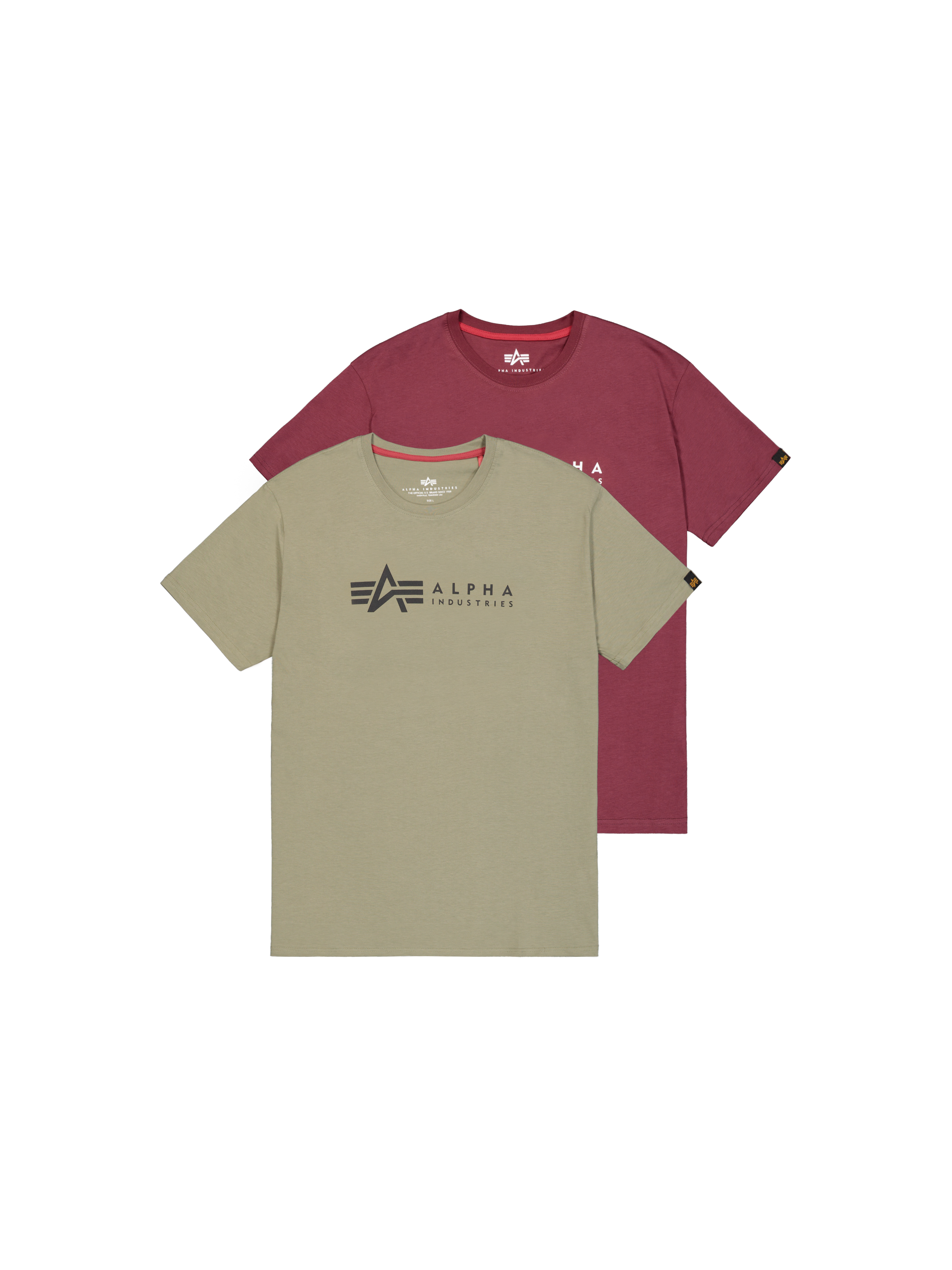 Alpha Industries »Label T 2 Pack« Packung, 2er-Pack, 2 Stk.