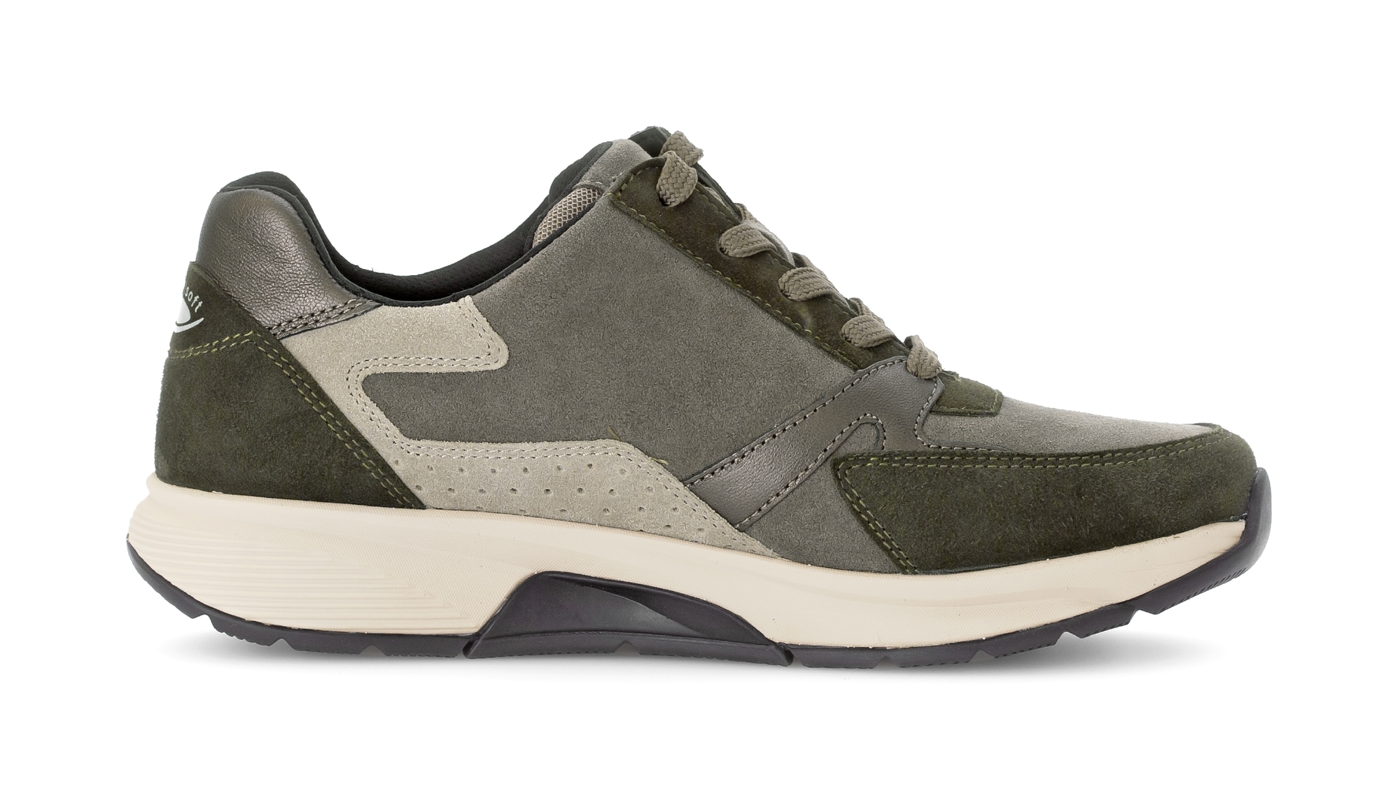 rollingsoft Keilsneaker  , Schnürer, Halbschuh, Freizeitschuh mit zusätzlichem Reißverschluss