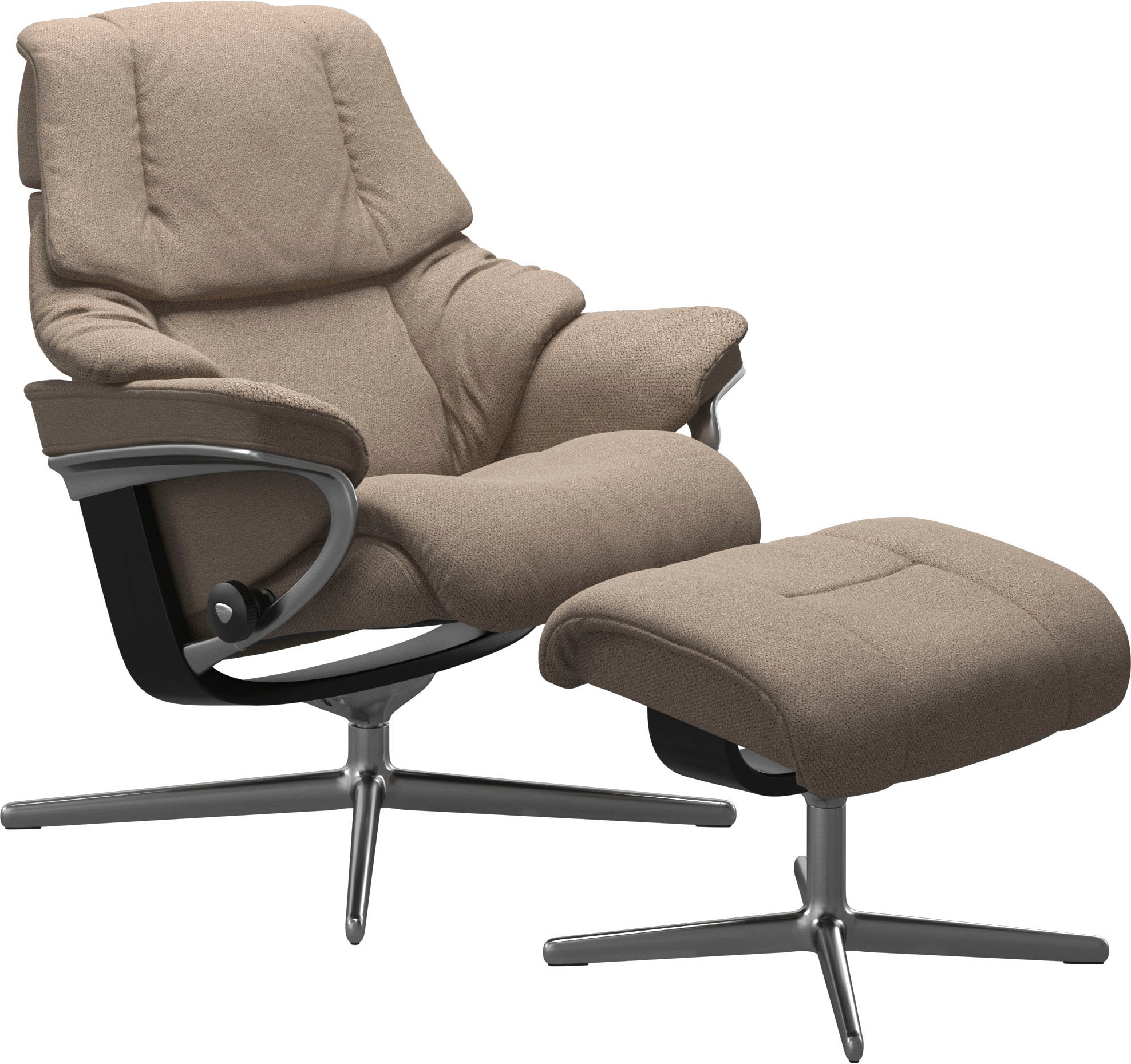 Stressless® Relaxsessel »Reno«, (Set, Relaxsessel mit Hocker), mit Hocker, günstig online kaufen