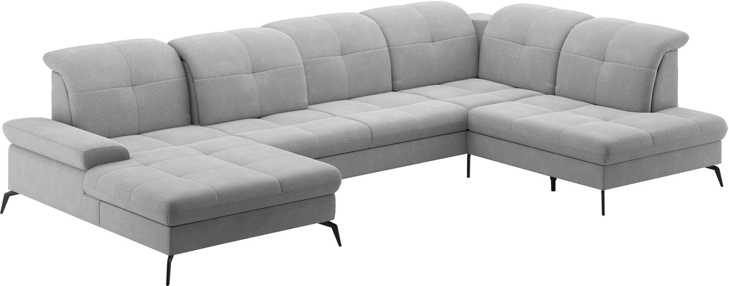 sit&more Wohnlandschaft »Amica«, inkl Sitztiefenverstellung und Armteilverstellung