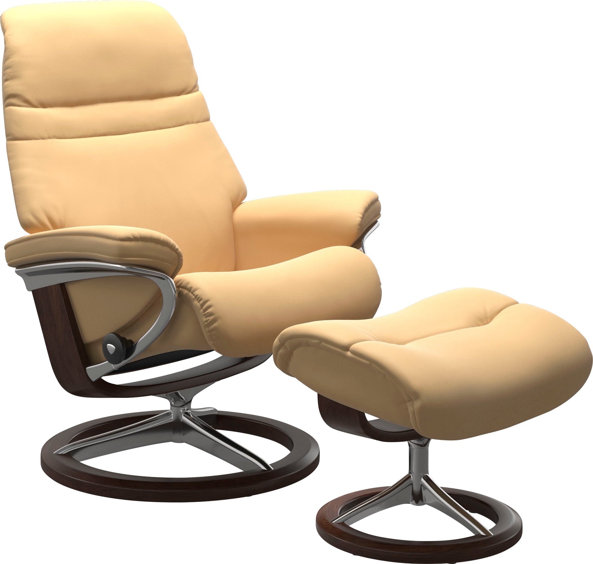 Stressless® Relaxsessel »Sunrise« mit Signature Base, Größe L, Gestell Brau günstig online kaufen
