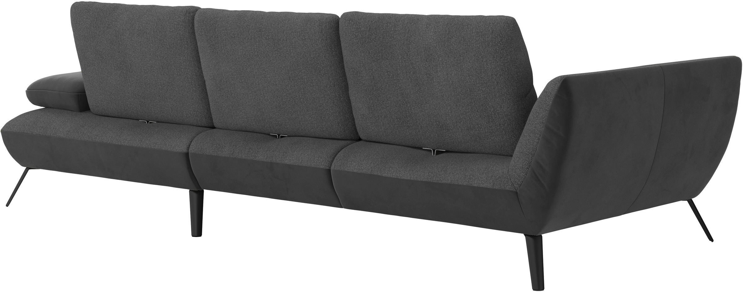 Places of Style Ecksofa »Mikado L-Form«, inkl. Sitztiefenverstellung und Armteilverstellung