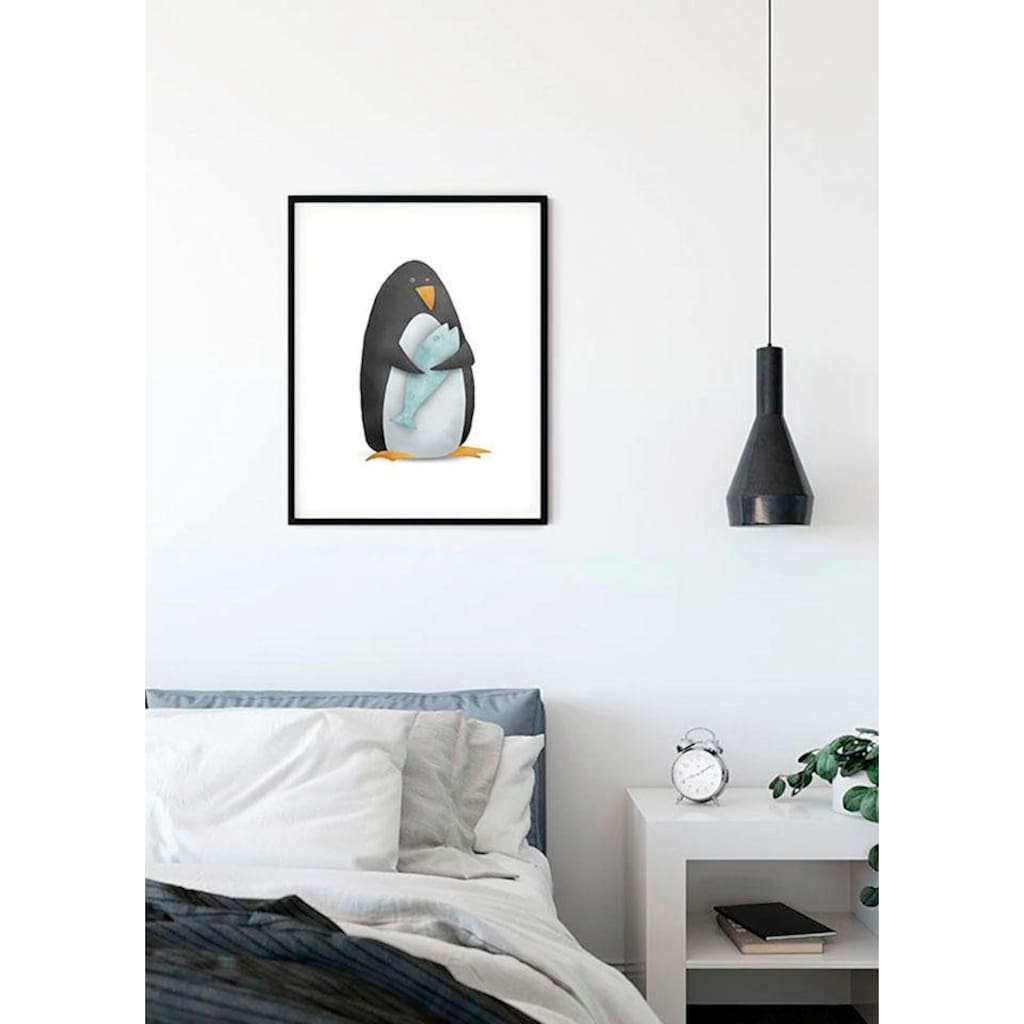 Komar Poster »Cute Animal Penguin«, Tiere, (1 St.)