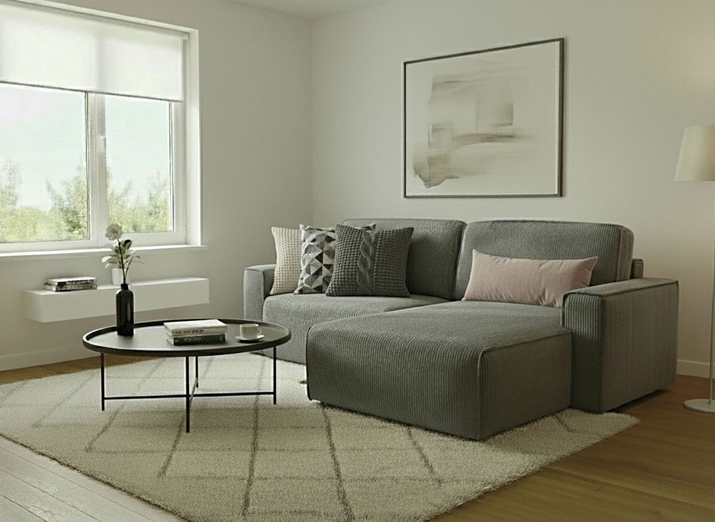 Home affaire Ecksofa »Chance, Recamiere beidseitig montierbar, Schlaffunkti günstig online kaufen