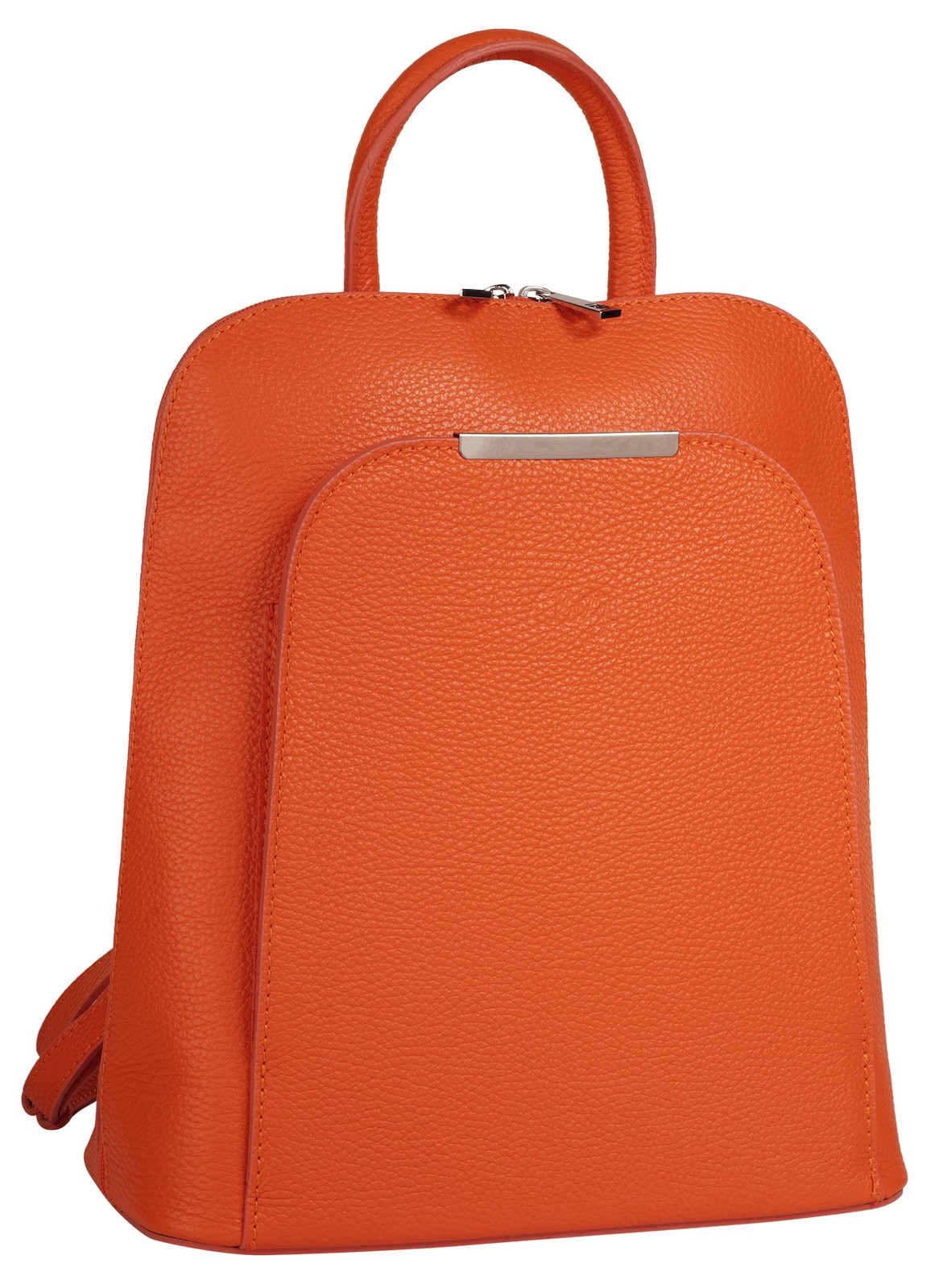 Cluty Cityrucksack, echt Leder, Made in Italy