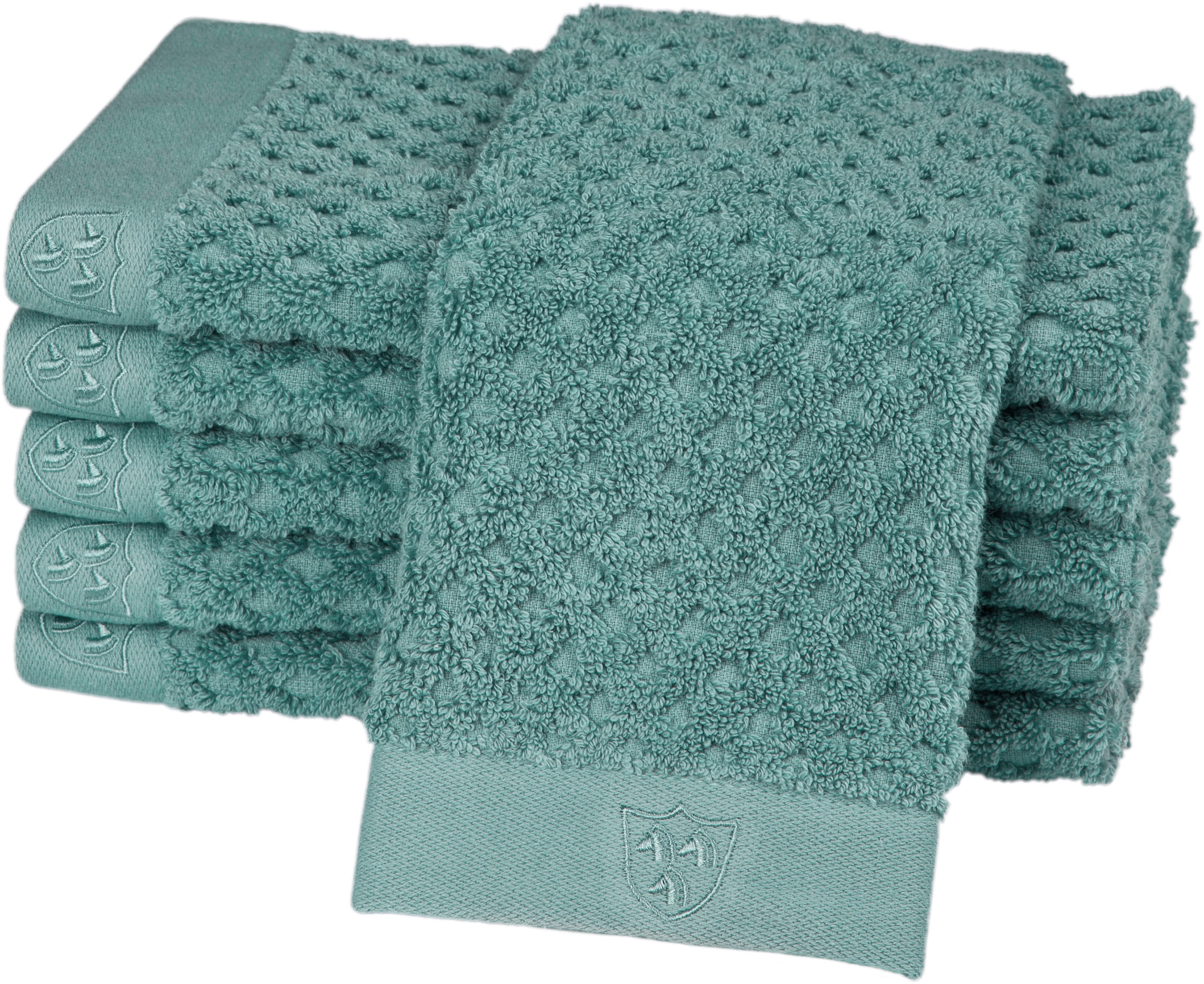 ROSS Gästehandtücher »Harmony«, (6 St.), 100 % Baumwolle günstig online kaufen