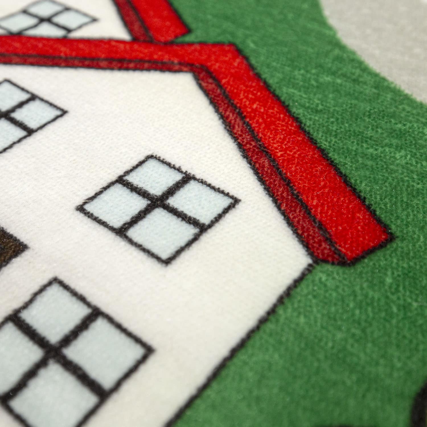 Paco Home Kinderteppich »Chicos 559«, rechteckig, 2 mm Höhe, Flachgewebe, Straßen-Spiel-Teppich, Kinderzimmer