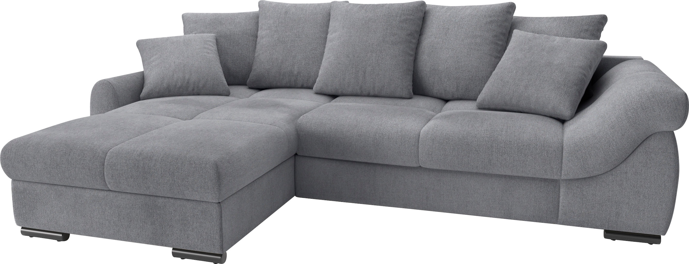 Mr. Couch Ecksofa »Livorno DuraFlex L-Form«, inkl. Hochschläfer-Bettauszug, günstig online kaufen