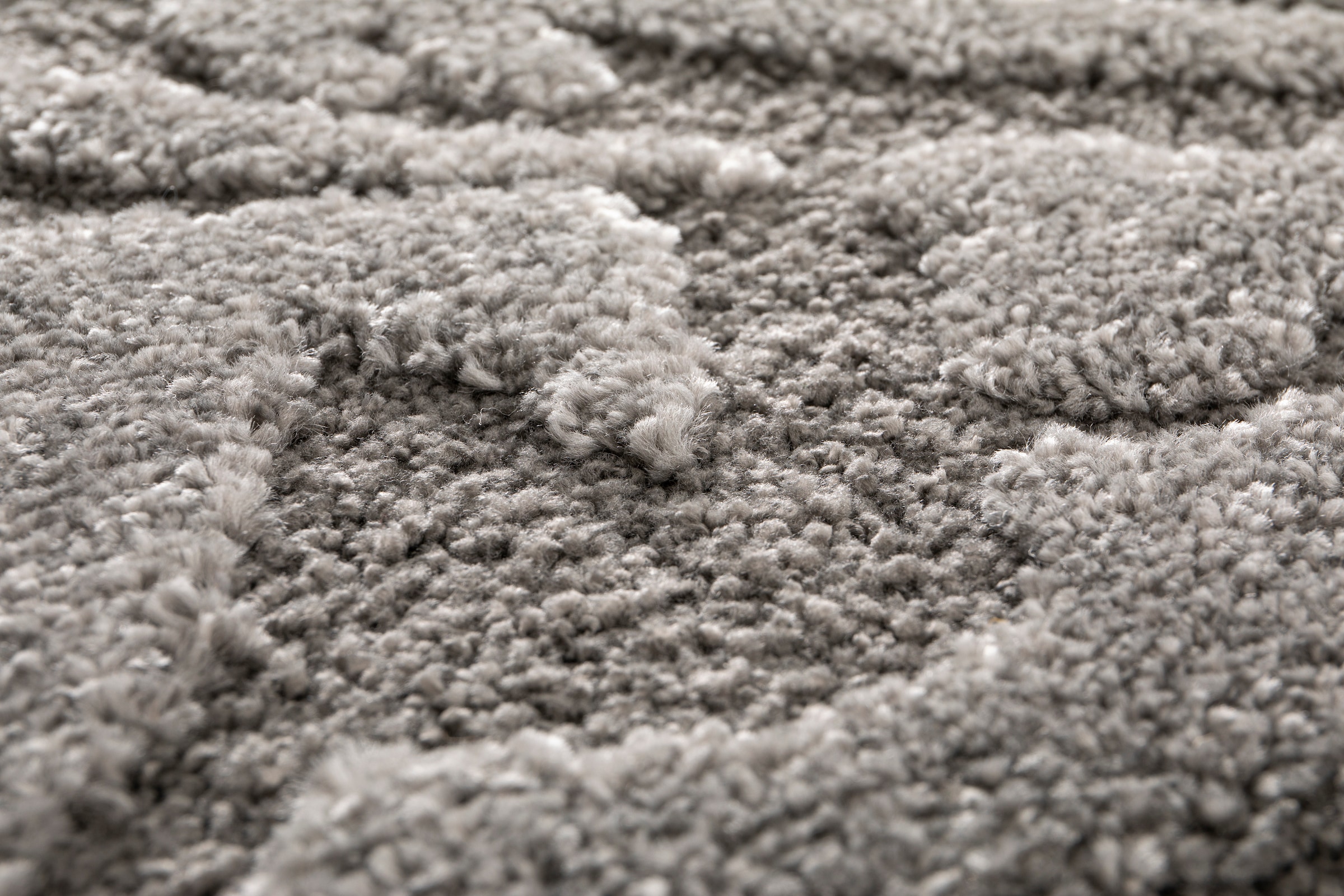 Primaflor-Ideen in Textil Teppich »COSMO Waves, Made in Belgium« rechteckig 14 mm Höhe modernes Design, Hoch-Tief Effekt, weicher Flor