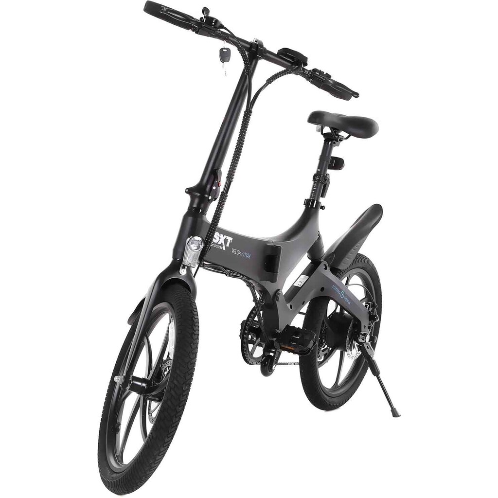 SXT Scooters E-Bike »Velox MAX«, 6 Gang, Heckmotor 250 W