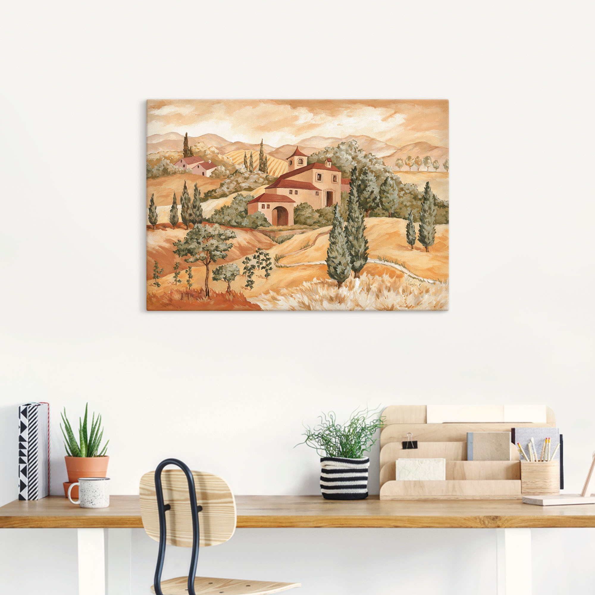 Artland Wandbild »Landschaft IV«, Europa, (1 St.), als Alubild, Outdoorbild, Leinwandbild in verschied. Größen