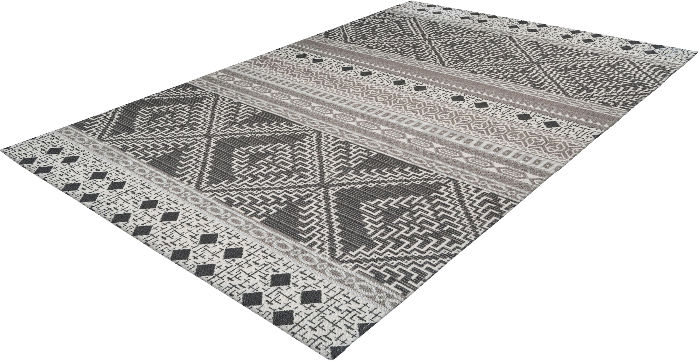 calo-deluxe Teppich »Rico 403«, rechteckig, 10 mm Höhe, In- und Outdoor gee günstig online kaufen