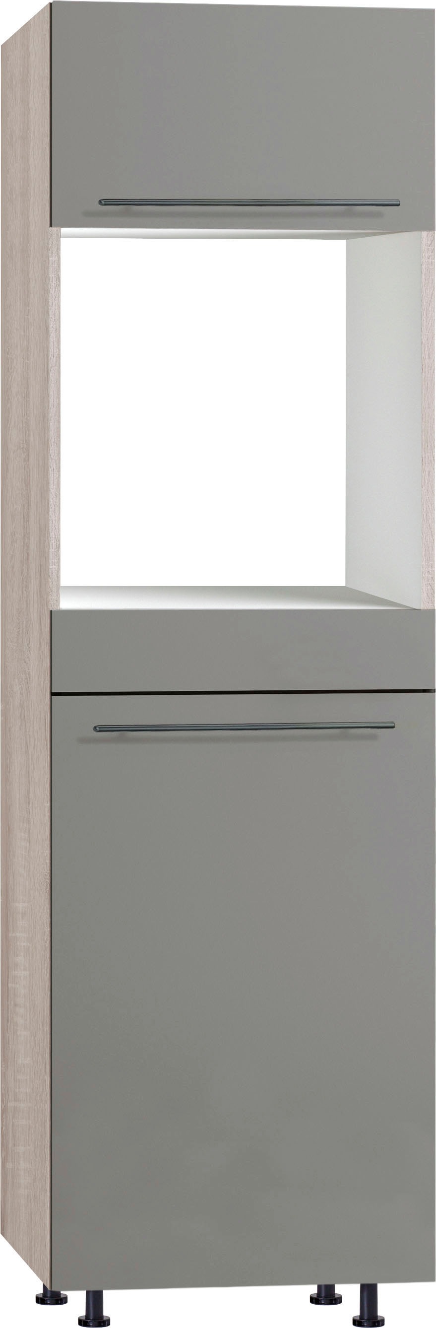 OPTIFIT Backofen/Kühlumbauschrank »Bern«, 60 cm breit, 212 cm hoch, mit höhenverstellbaren Stellfüßen