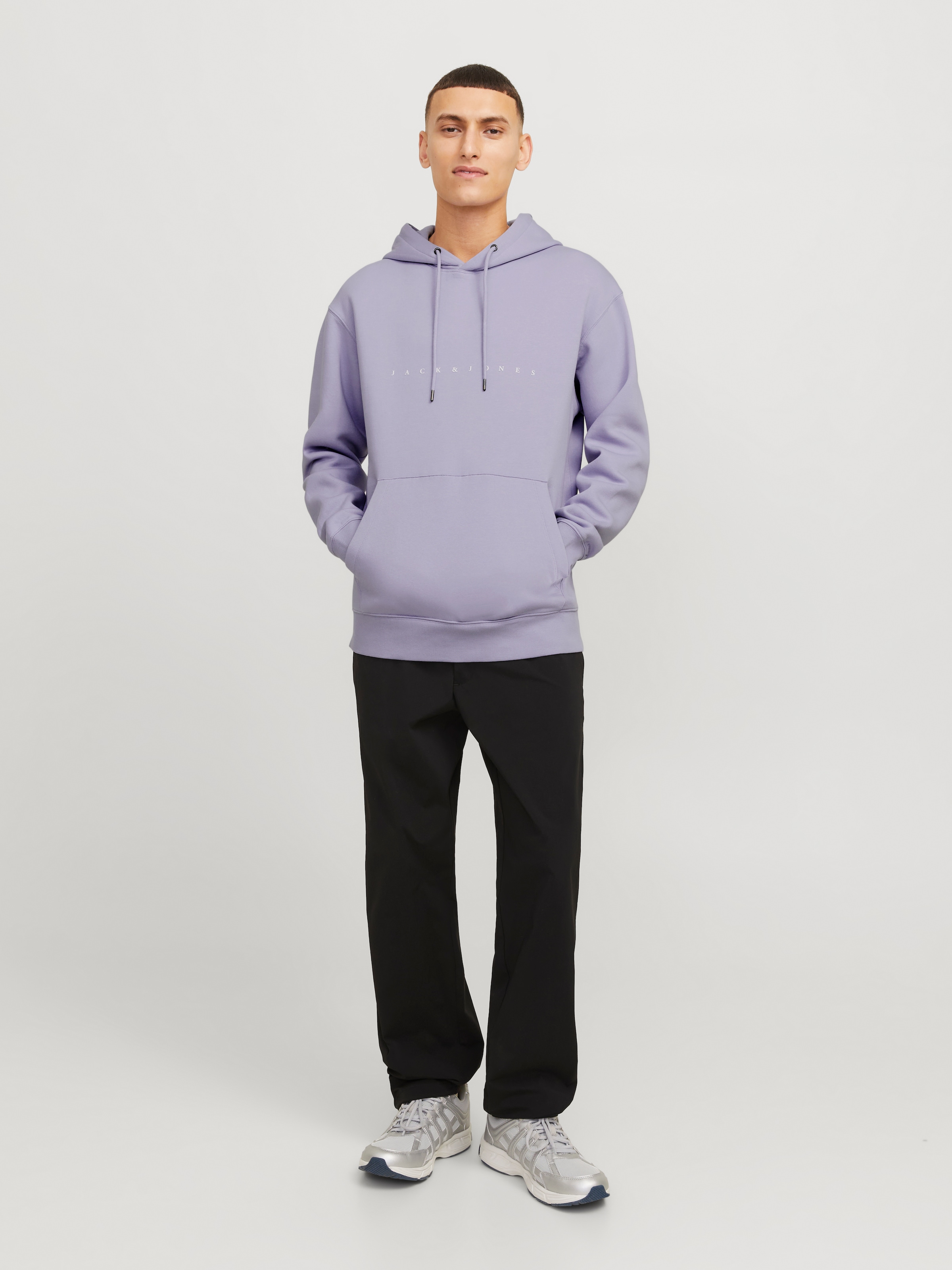 Jack & Jones Kapuzensweatshirt »JJESTAR JJ SWEAT HOOD NOOS«, mit Logo Print im 3D Look