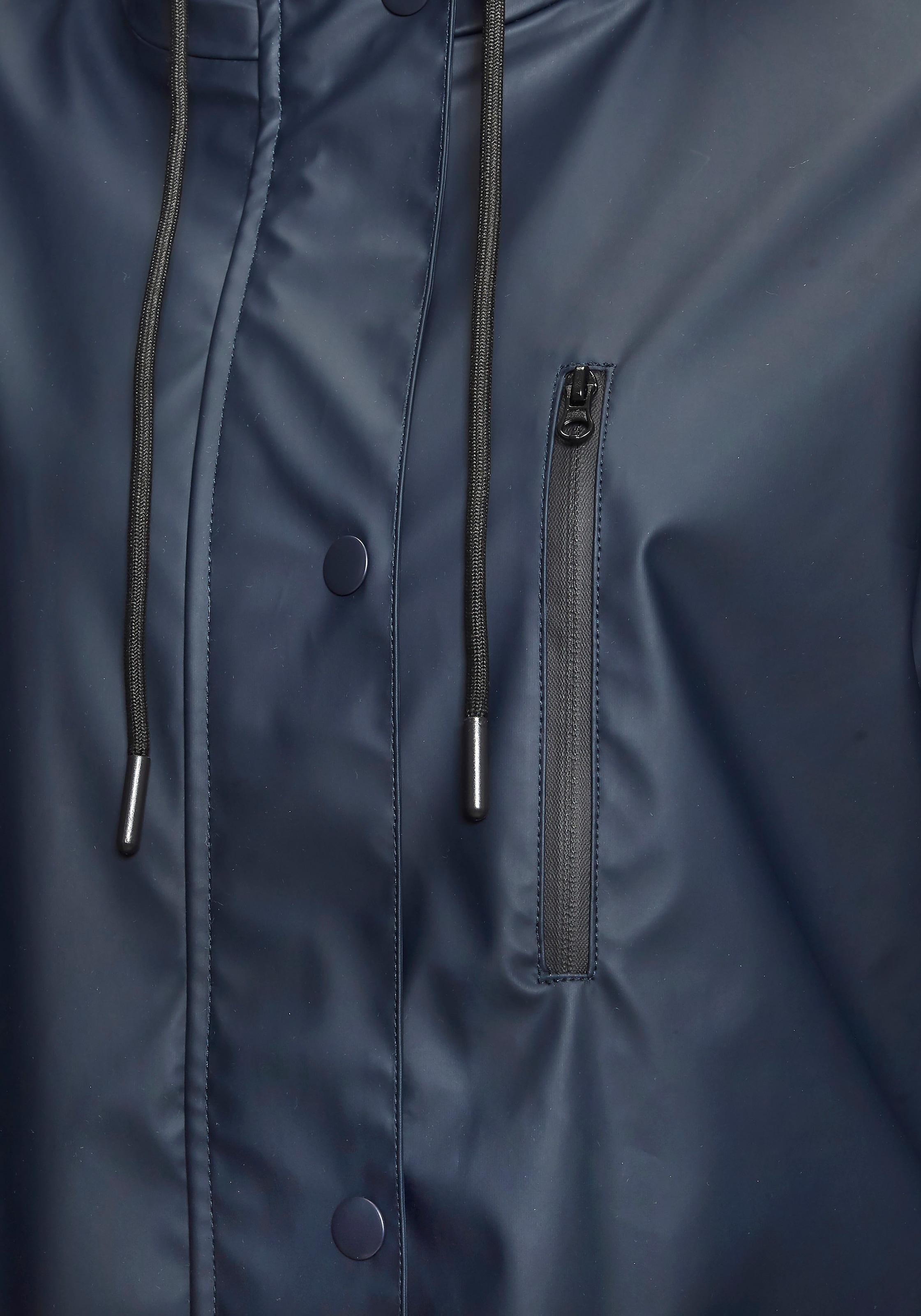 Elbsand Regenjacke, mit Kapuze, mit Ventilation mit darunter liegendem Mesheinsatz im Rücken