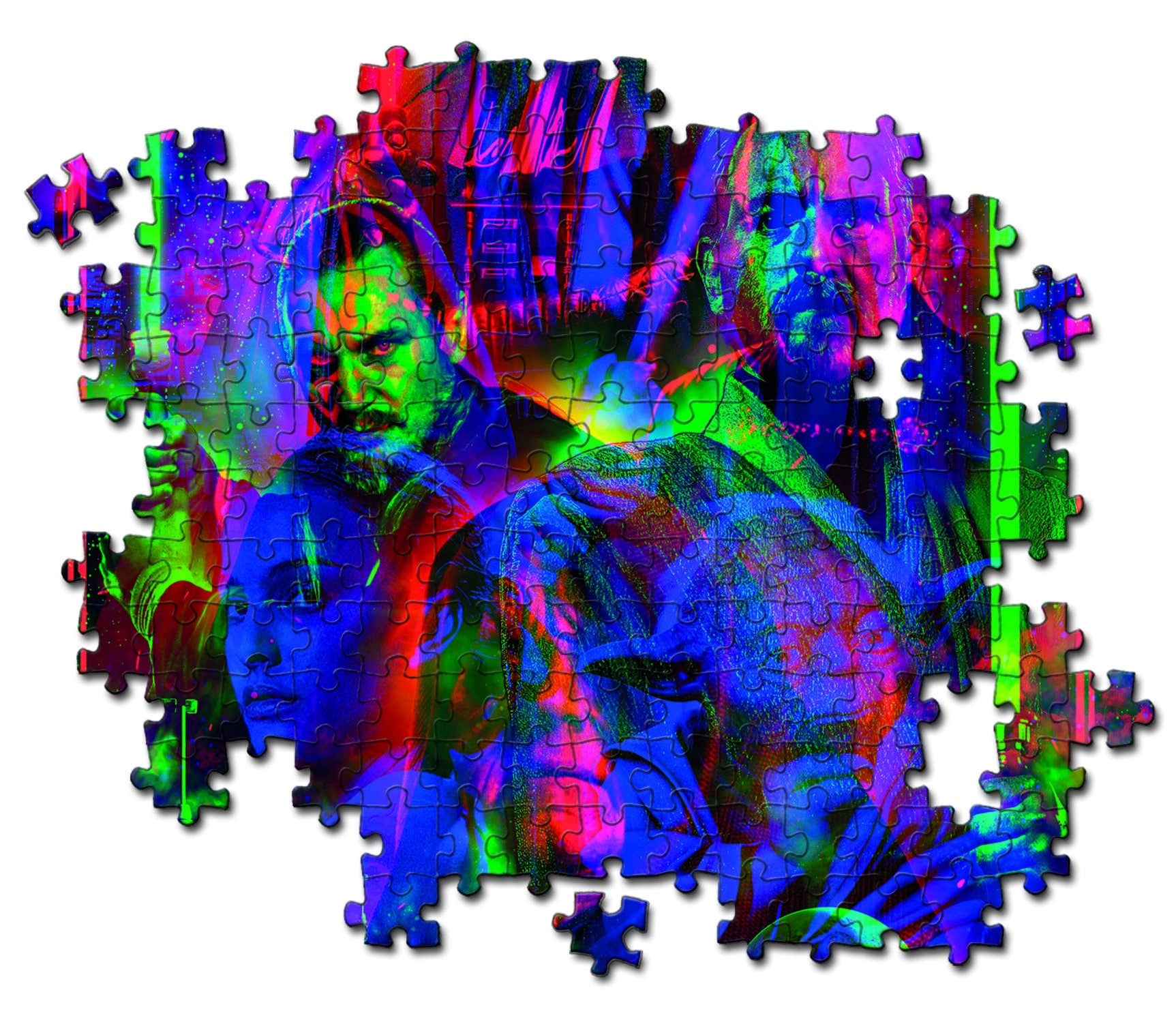 Clementoni® Puzzle »Star Wars - The Metamorphic Art Collection Episode 1-2-3« Mit Licht; Made in Europe