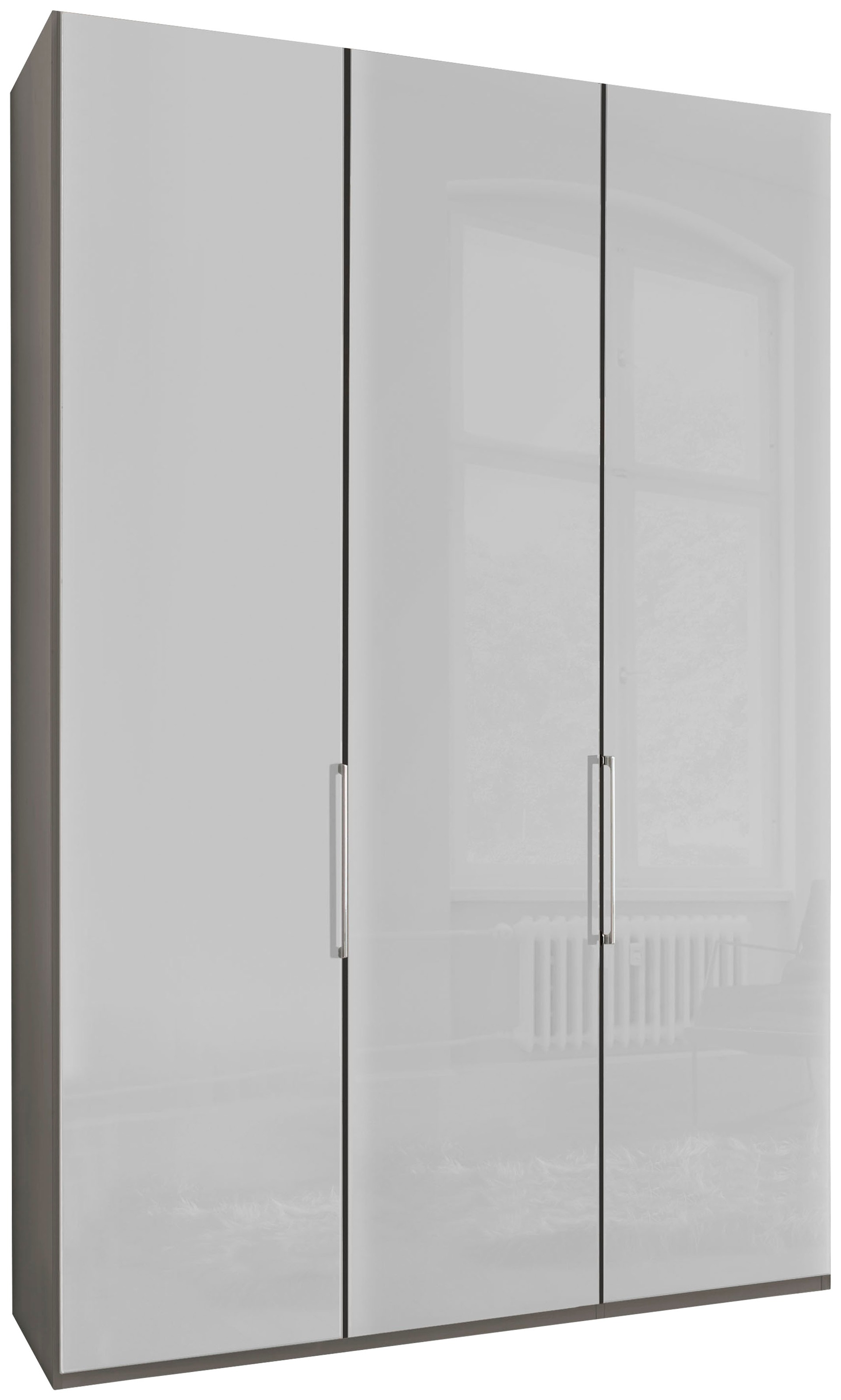 WIEMANN Falttürenschrank "Monaco" mit Glasfront sowie hochwertigen Beschläg günstig online kaufen
