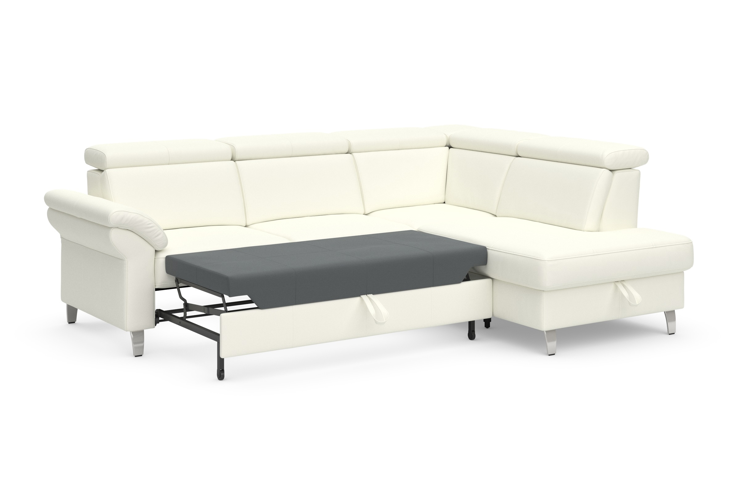 sit&more Ecksofa, inklusive Kopfteilverstellung, wahlweise mit Bettfunktion und Bettkasten