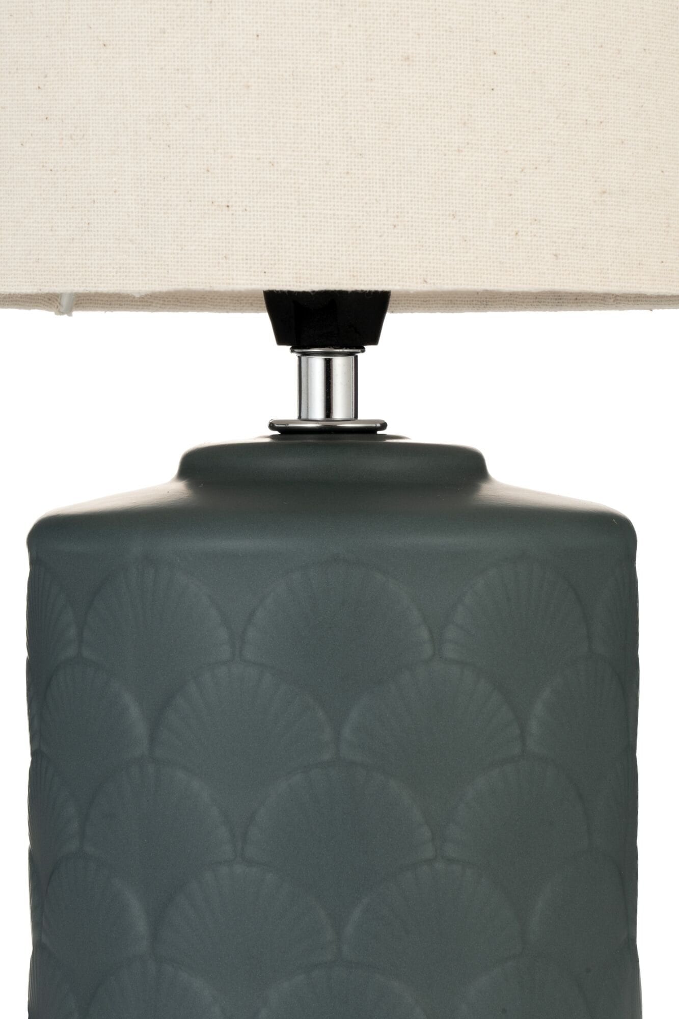 Pauleen Tischleuchte »Glowing Midnight max20W beige/green matt 230V Stoff/Keramik«, 1 flammig, Leuchtmittel E14 | ohne Leuchtmittel, E14