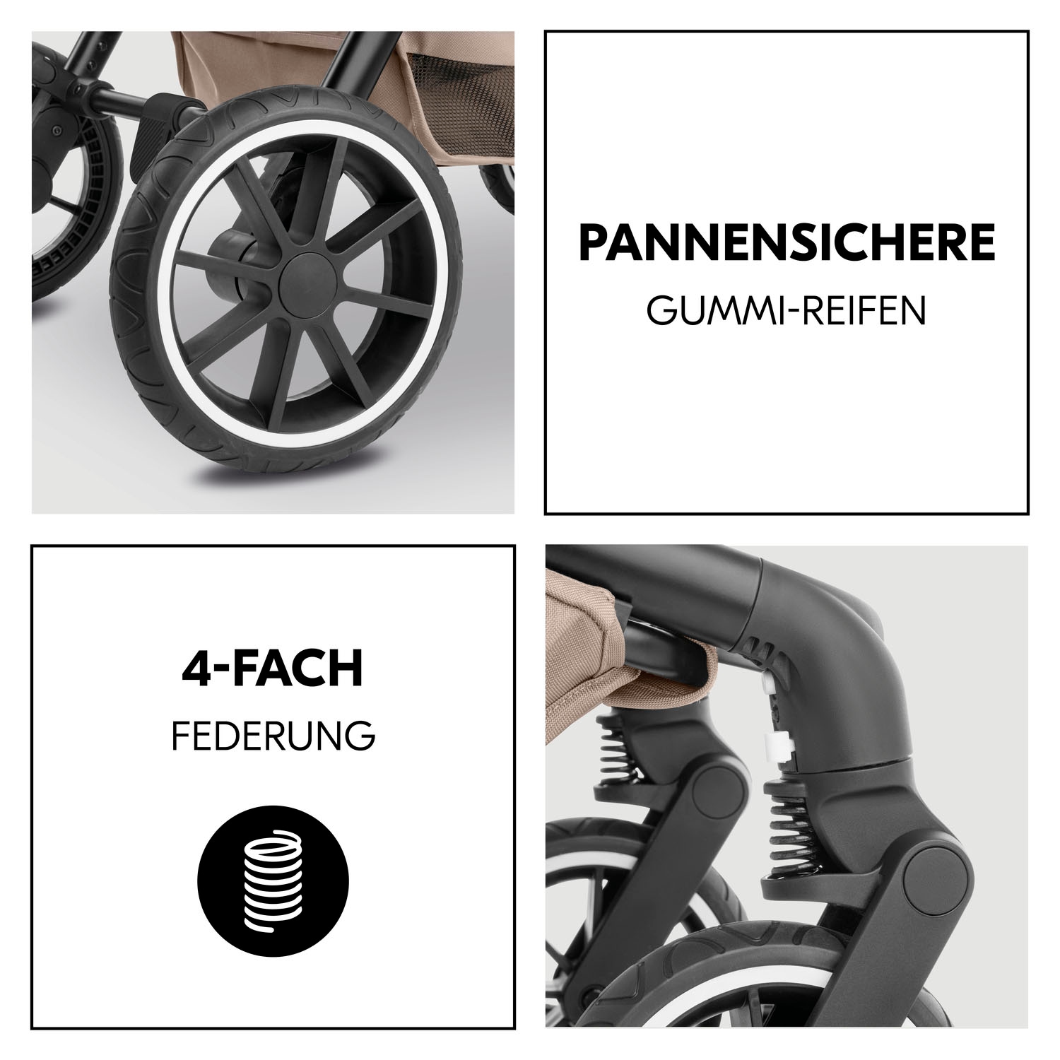 Hauck Kombi-Kinderwagen »Move N Care Set«, 22 kg, belastbar bis 22 kg