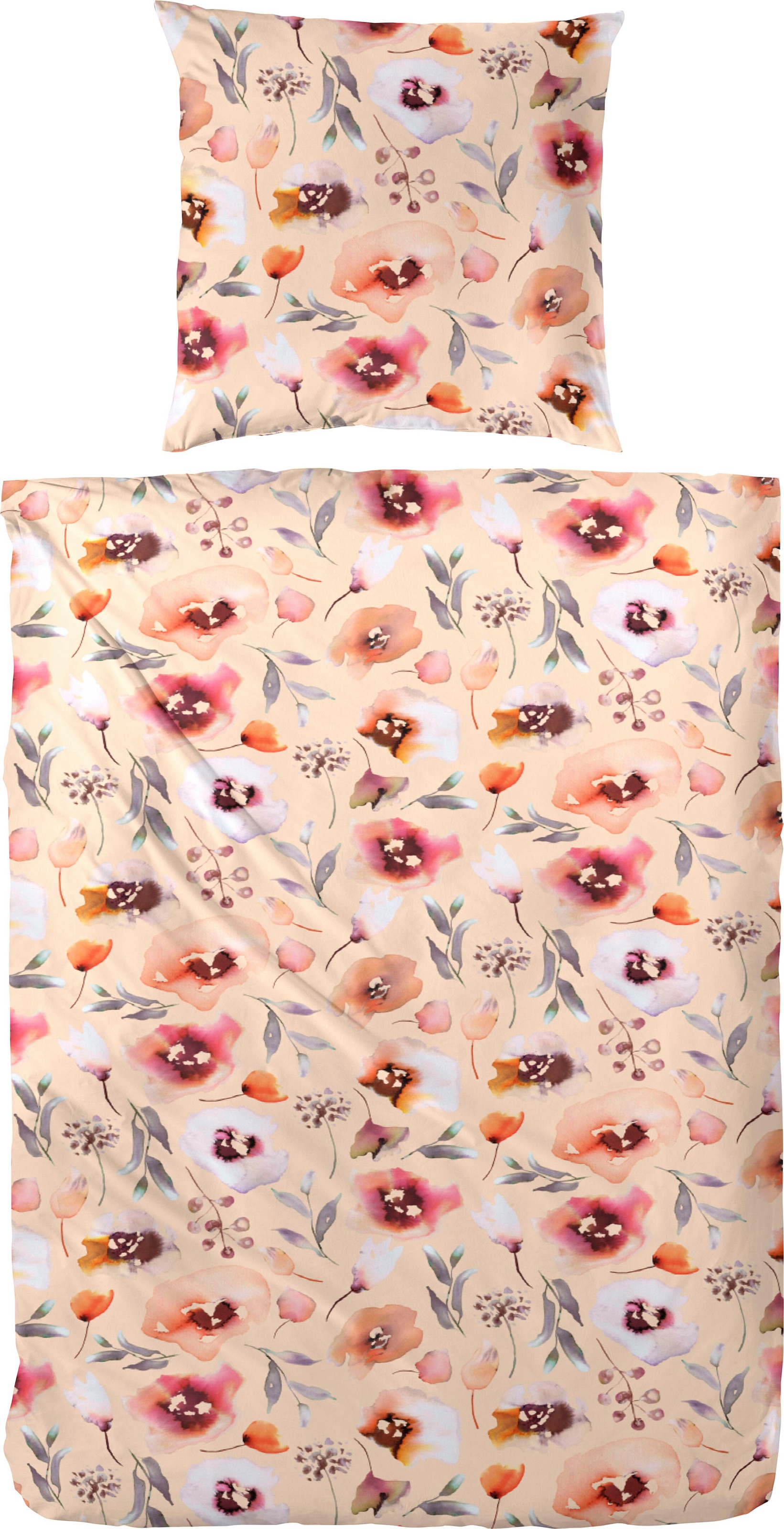 Primera Bettwäsche »Dotsy« 2 Stk. tlg. mit zarten Blumen günstig online kaufen