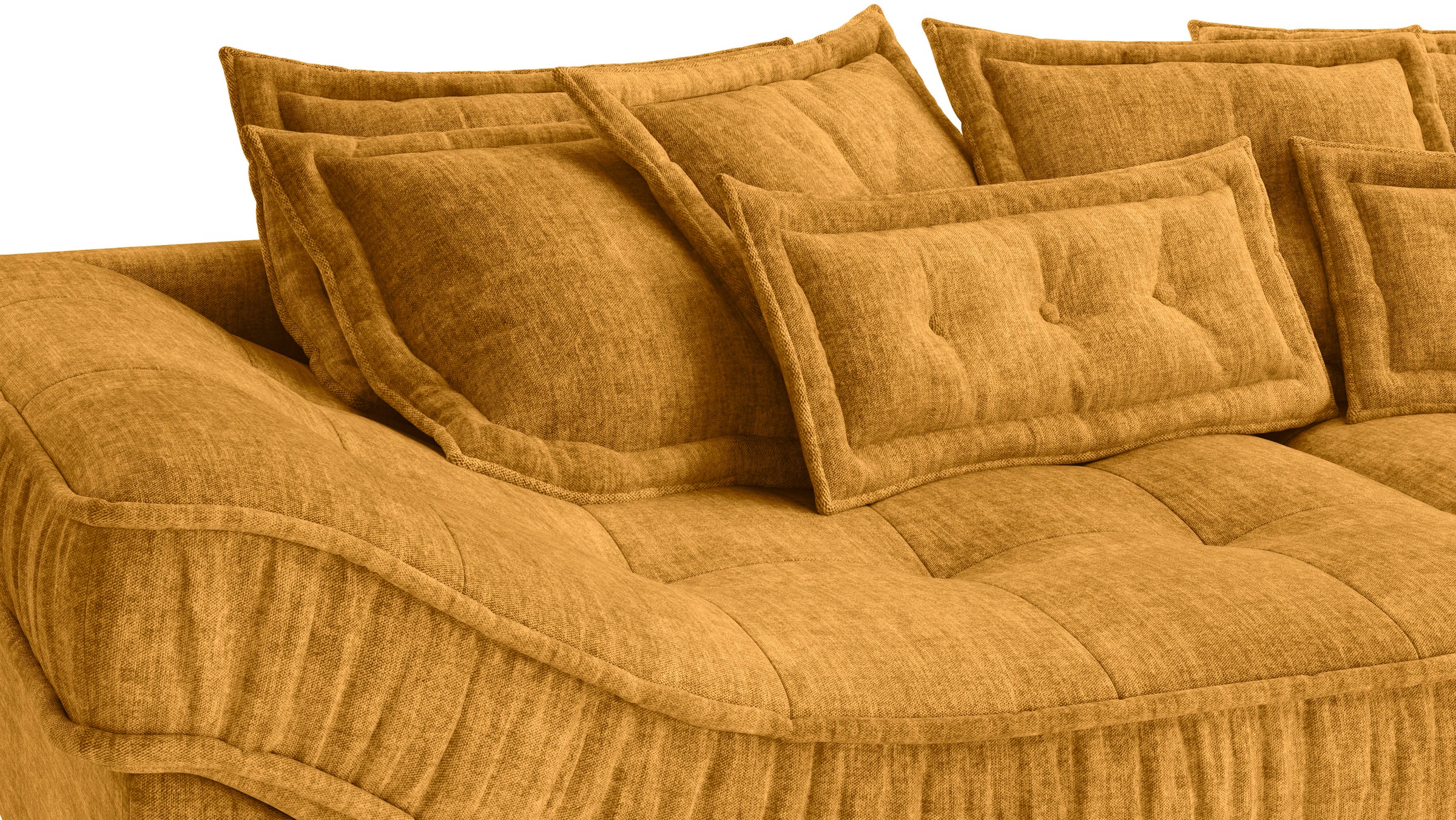 Mr. Couch Ecksofa »Diwan II DuraFlex L-Form«, DuraFlex-Kaltschaumpolsterung, bis 140 kg, 4 Bezugsqualitäten