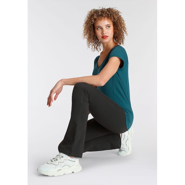 FAYN SPORTS Sporthose »Comfort Flare«, (Packung, 2 tlg., 2er-Pack), mit  ausgestelltem Bein im Online-Shop kaufen
