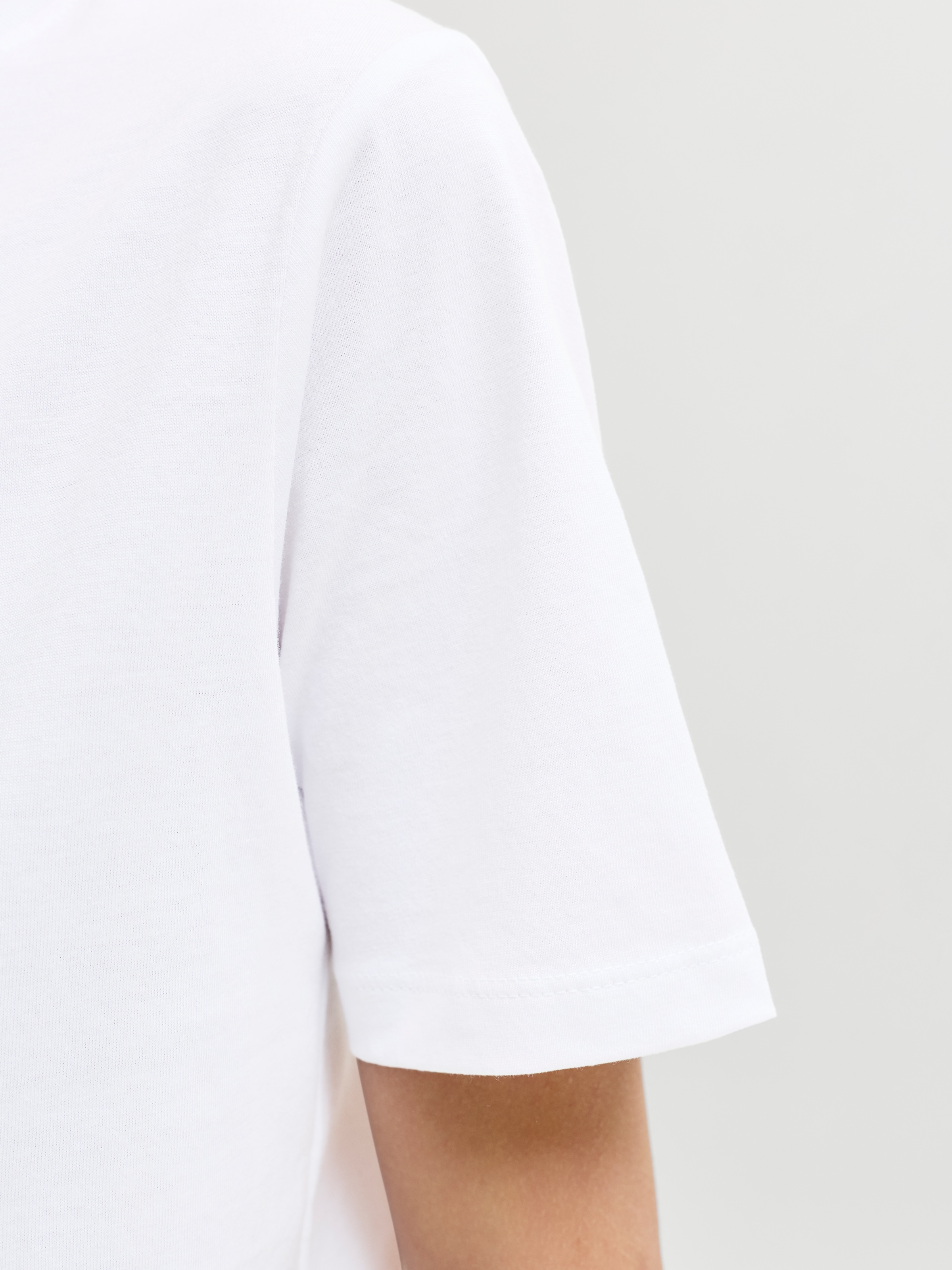 Jack & Jones Junior T-Shirt »JJINDIANA TEE SS CREW NECK JNR« Baumwolle, regular fit