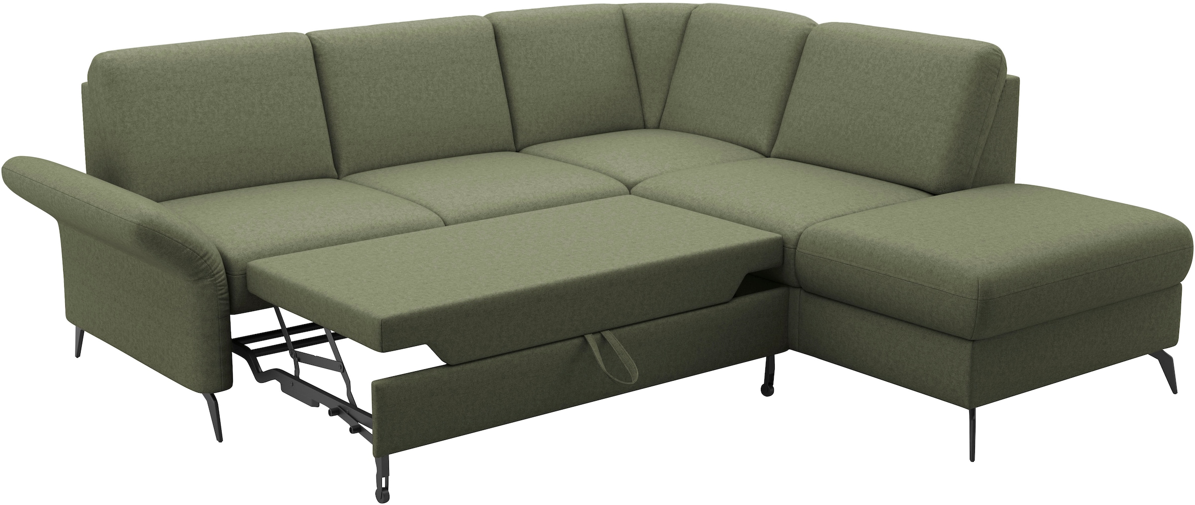 Home affaire Ecksofa »Rochelle«, wahlweise mit Bettfunktion, Bettkasten und Armteilverstellung