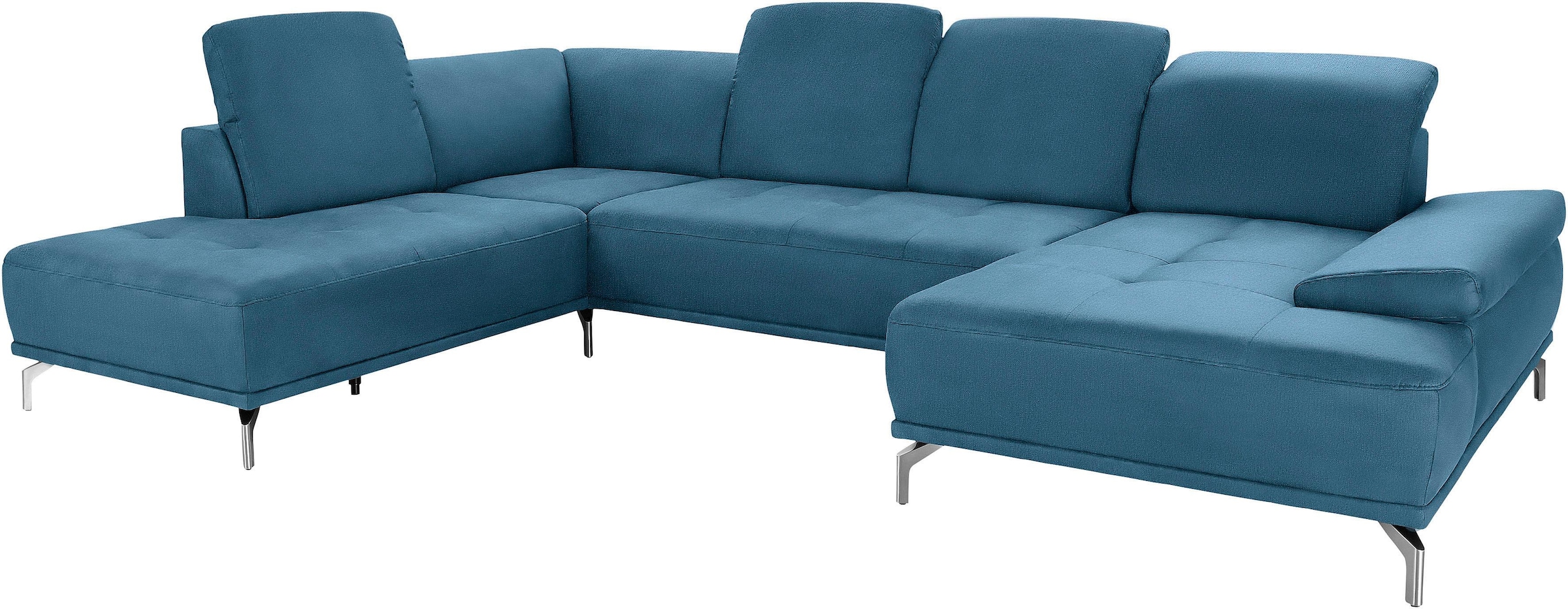 Home affaire Wohnlandschaft »Caluna« Inkl.Sitztiefenverstellung, wahlweise günstig online kaufen