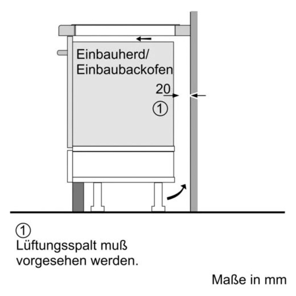 BOSCH Backofen-Set »HBD674CS81«, HBA578BS0, mit Teleskopauszug nachrüstbar, Pyrolyse-Selbstreinigung