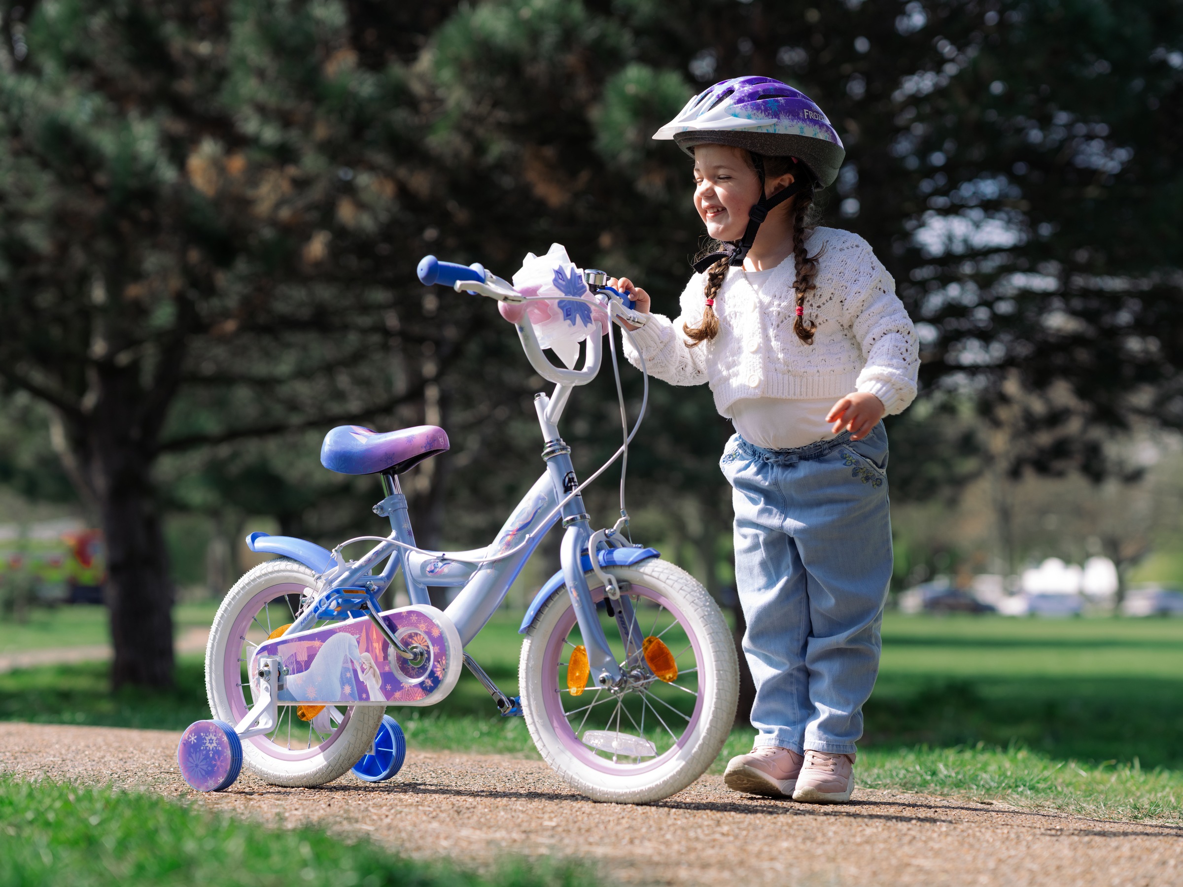 Huffy Kinderfahrrad »14-Zoll Disney Frozen Fahrrad«