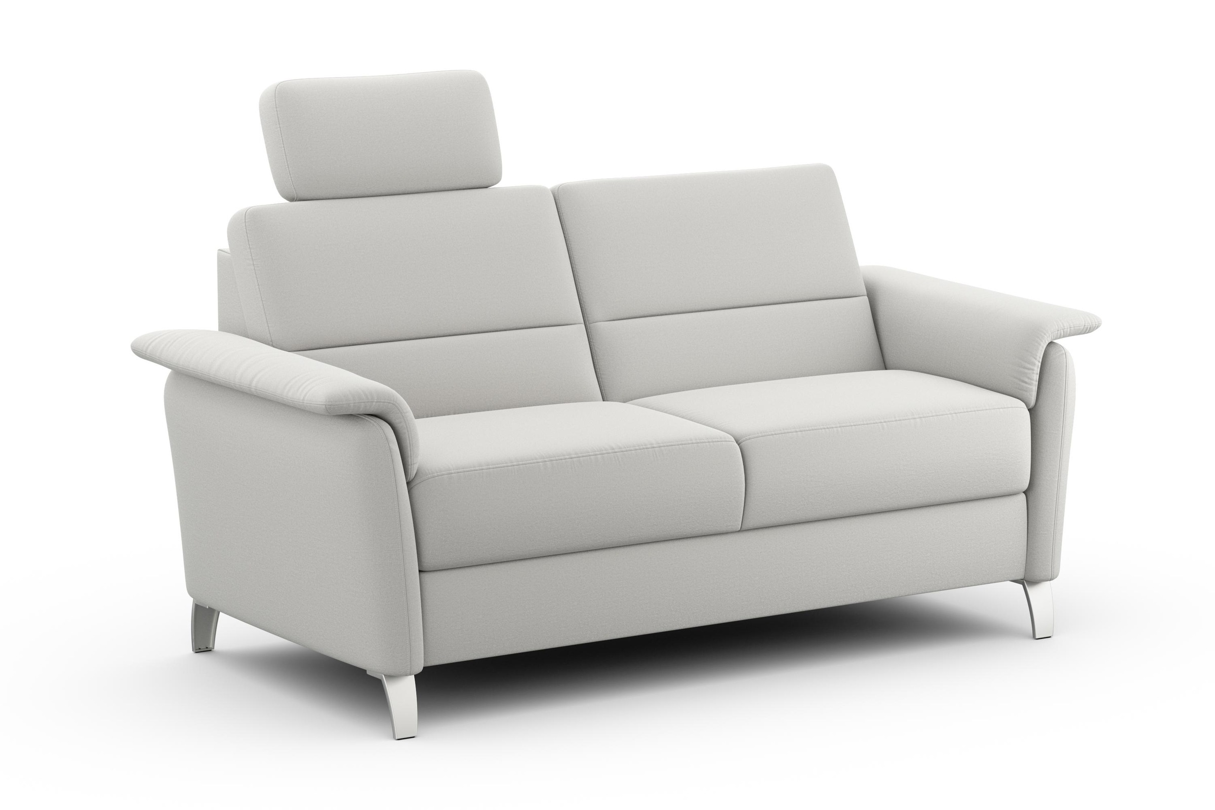 sit&more 2,5-Sitzer »Palmera«, Federkern-Polsterung, Steckvorrichtung für 2 Kopfstützen (optional)